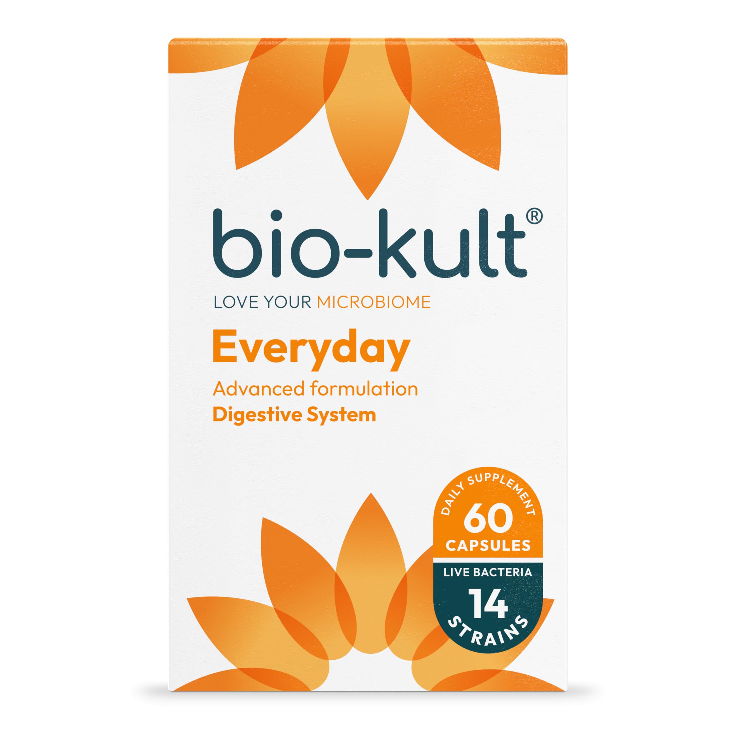 Bio-Kult Advanced Multi-Strain Formulation Probiotic for Digestive System, 60 Count Bio-Kult uk supplements
