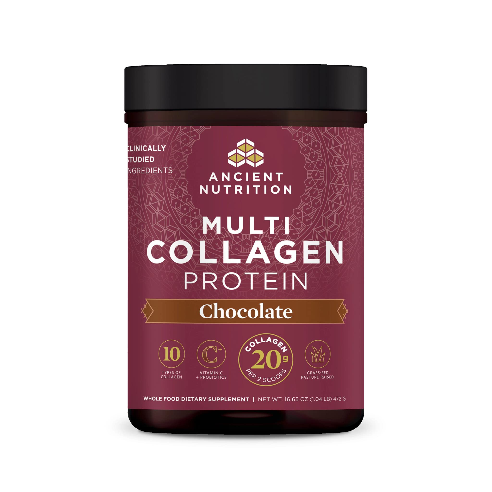 Ancient Nutrition Collagen Powder Protein, Multi Collagen Chocolate Protein Powder Ancient Nutrition uk supplements