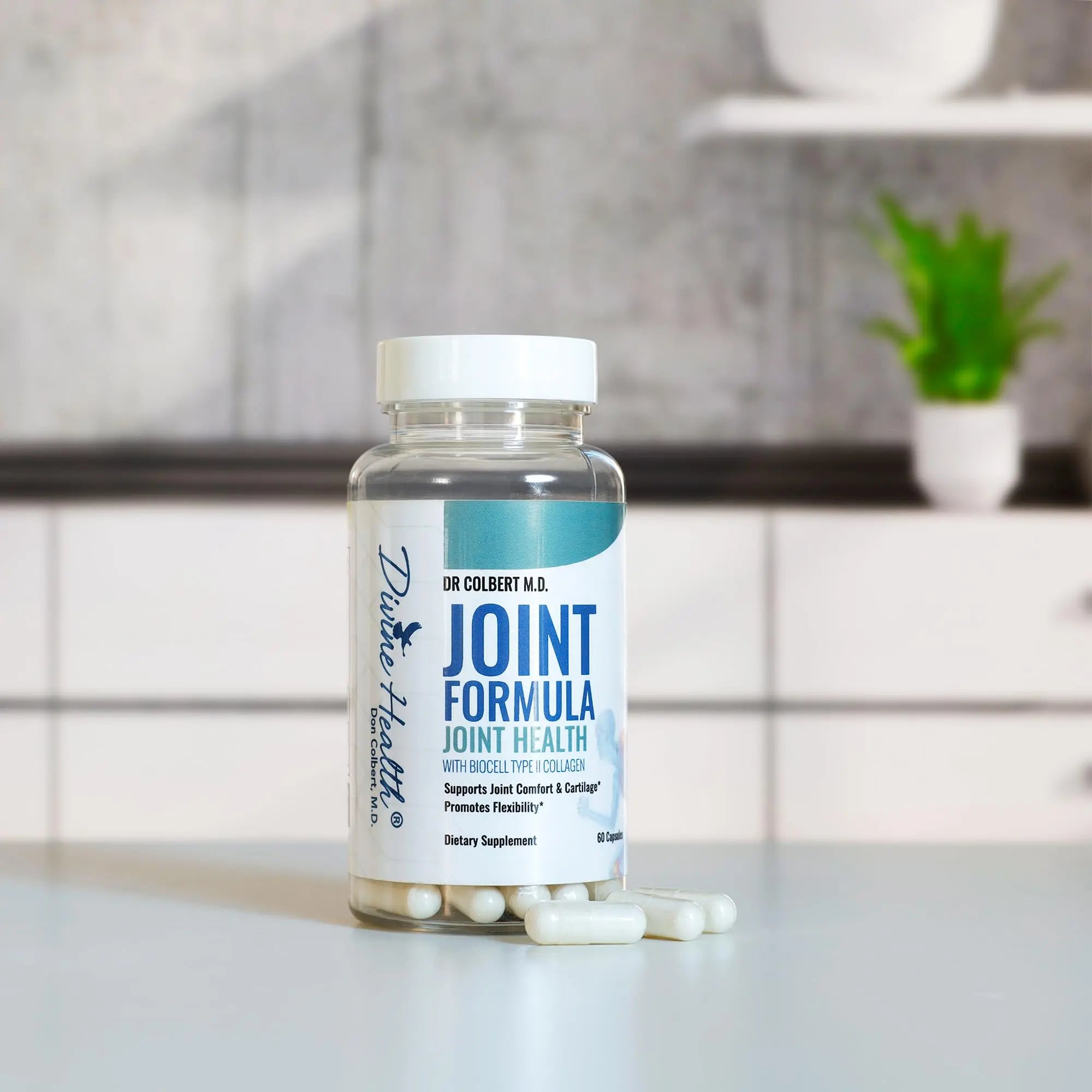Dr. Colbert, MD Joint Formula | by Divine Health | Joint Health | AvoVida | Boswellia | 60 Capsules | 30 Servings Divine Health uk supplements