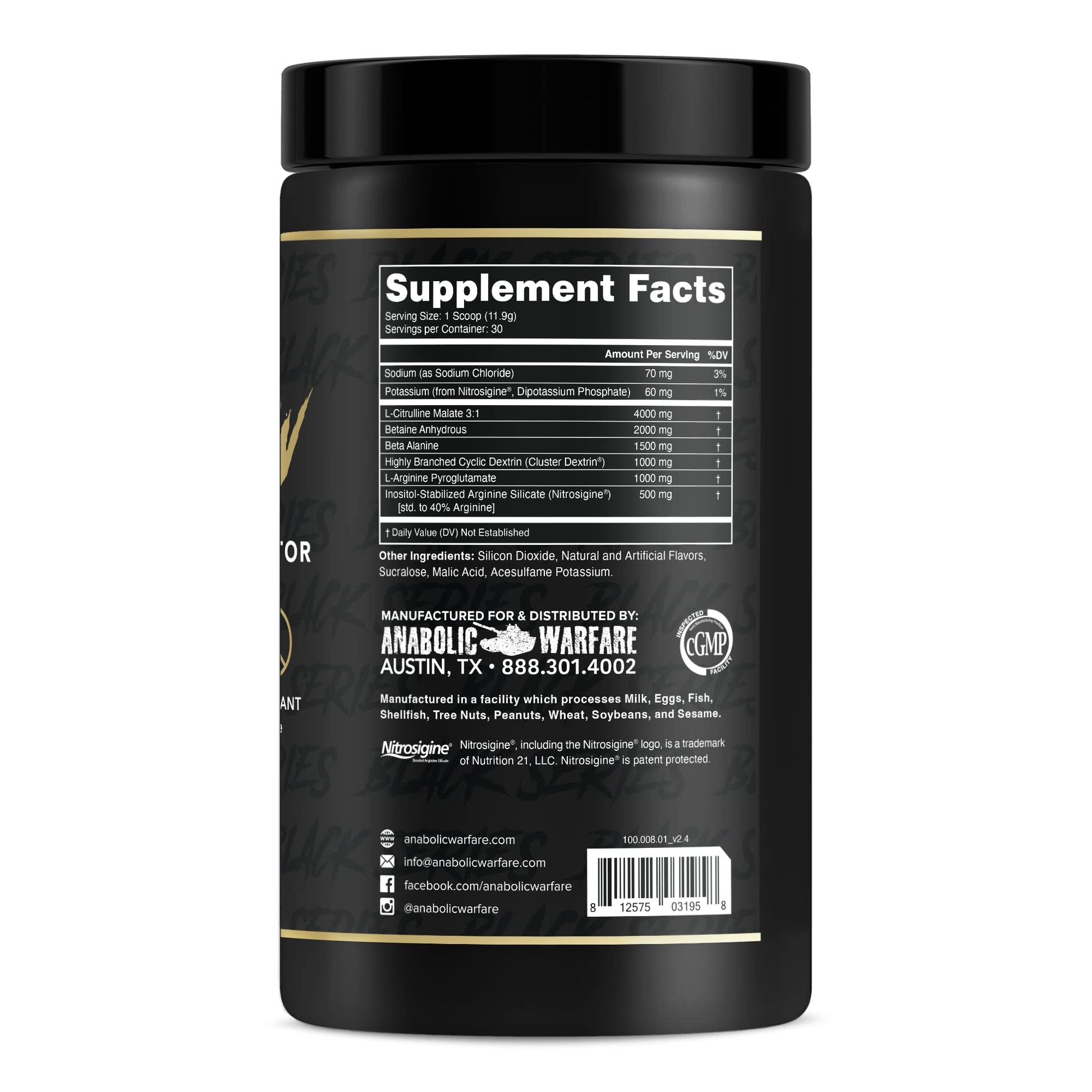 Anabolic Warfare Pump-N-Grow Muscle Pump Supplement Caffeine Free Pre Workout Anabolic Warfare uk supplements
