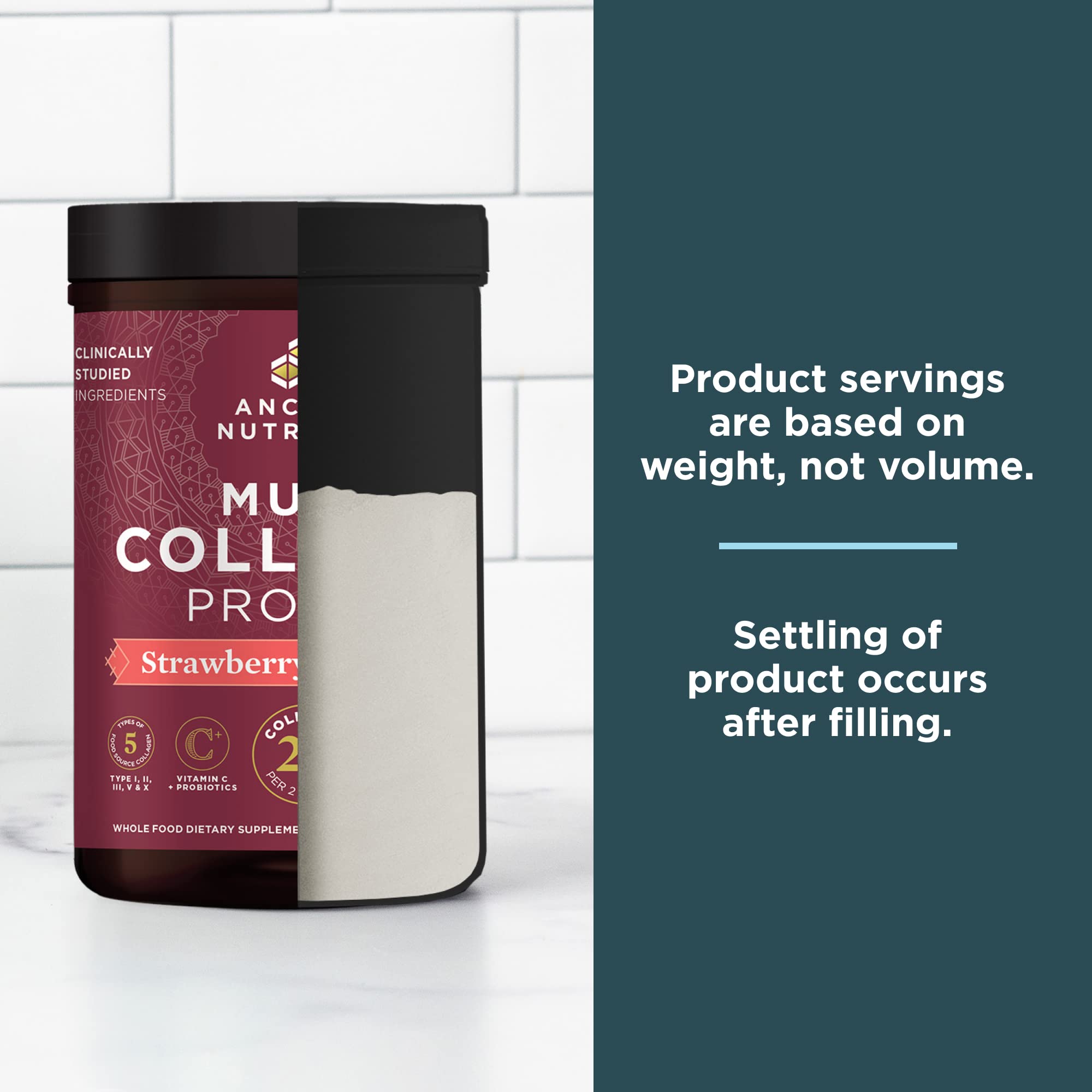 Ancient Nutrition Collagen Powder Protein, Multi Collagen Protein Powder, Strawberry Lemo Ancient Nutrition uk supplements