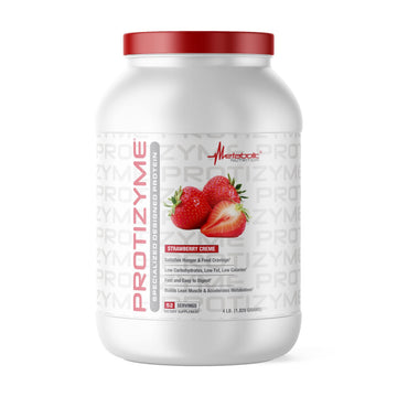 Metabolic Nutrition, Protizyme, 100% Whey Protein Powder, High Protein, Low Carb Metabolic Nutrition uk supplements