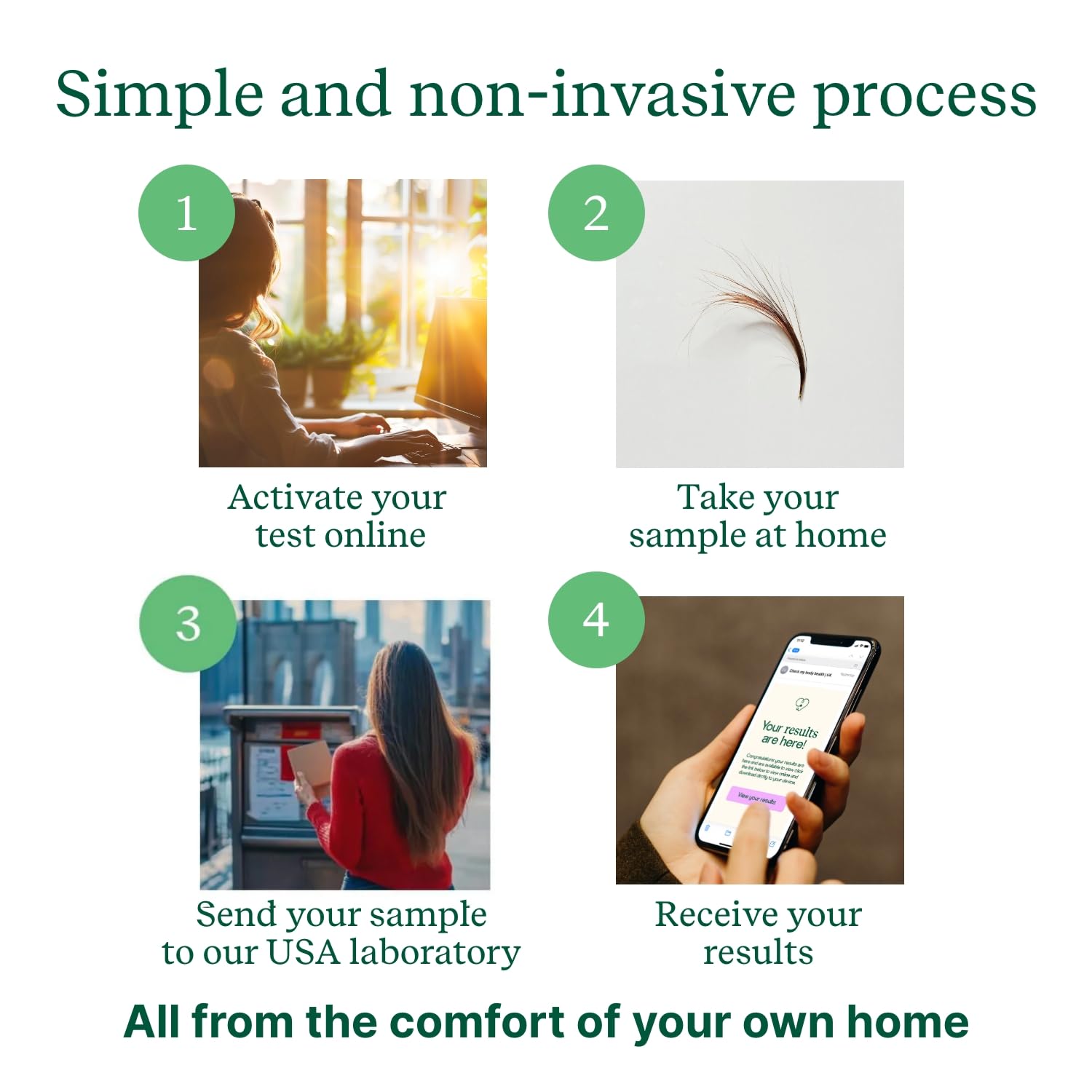 Check My Body Health 990 Items Complete Food Sensitivity Test Kit for Adults and Kids – Non-Invasive Food Intolerance Test Kit – at-Home Hair Sample Bioresonance Testing with Results in 3–5 Days Check My Body Health uk supplements