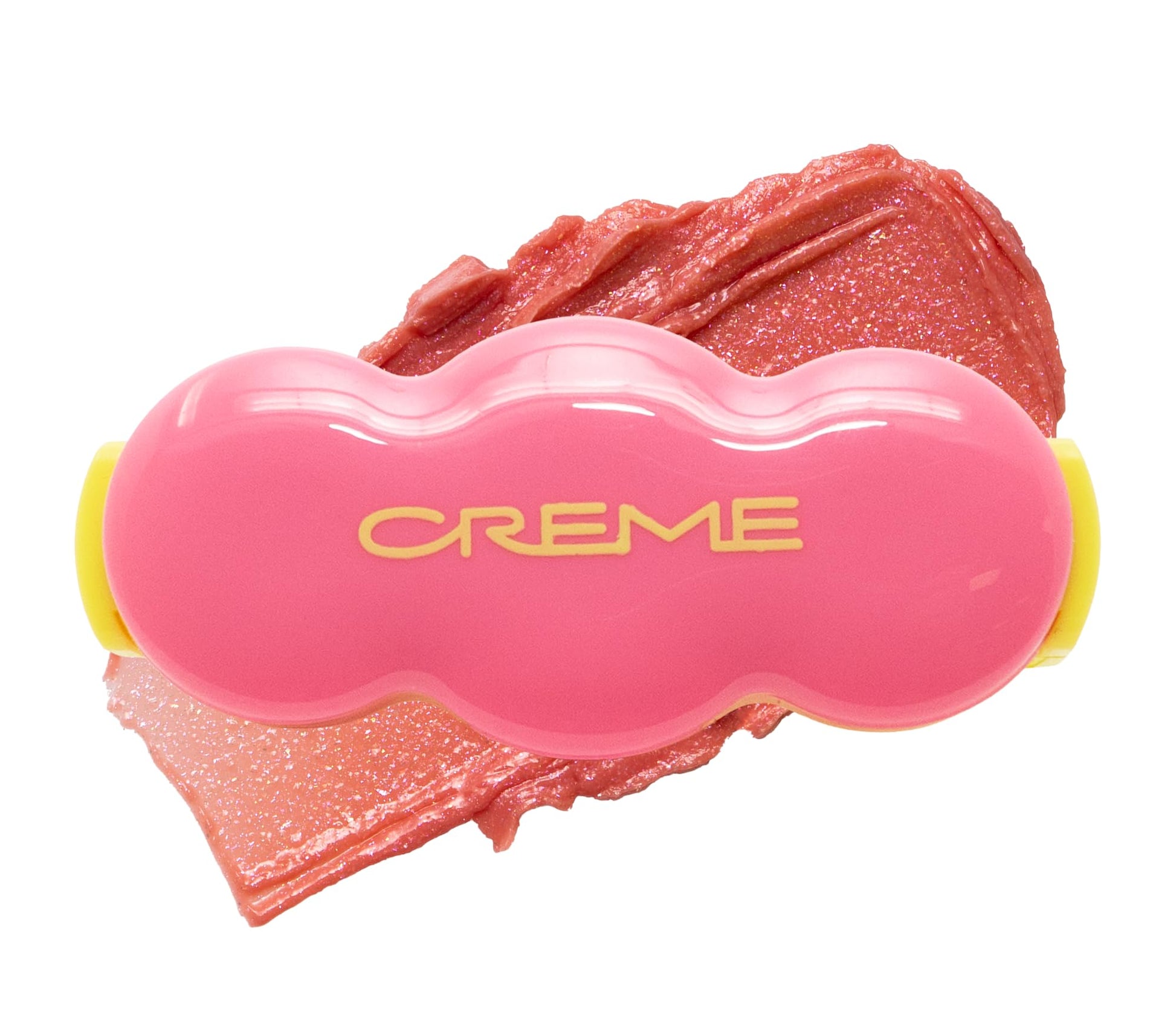 The Crème Shop Shimmer Pop Clip-On Lip Gloss | Korean Makeup, Cute Clip Accessory, Hydrating, Non-Sticky, Shea Butter, Hyaluronic Acid, Vitamine E- Nude Orbit The Crème Shop uk supplements