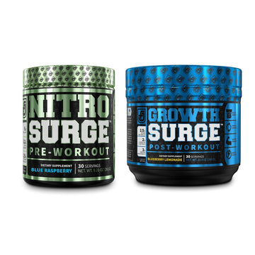 Jacked Factory NITROSURGE Pre Workout Supplement, Growth Surge Post Workout Muscle Jacked Factory uk supplements