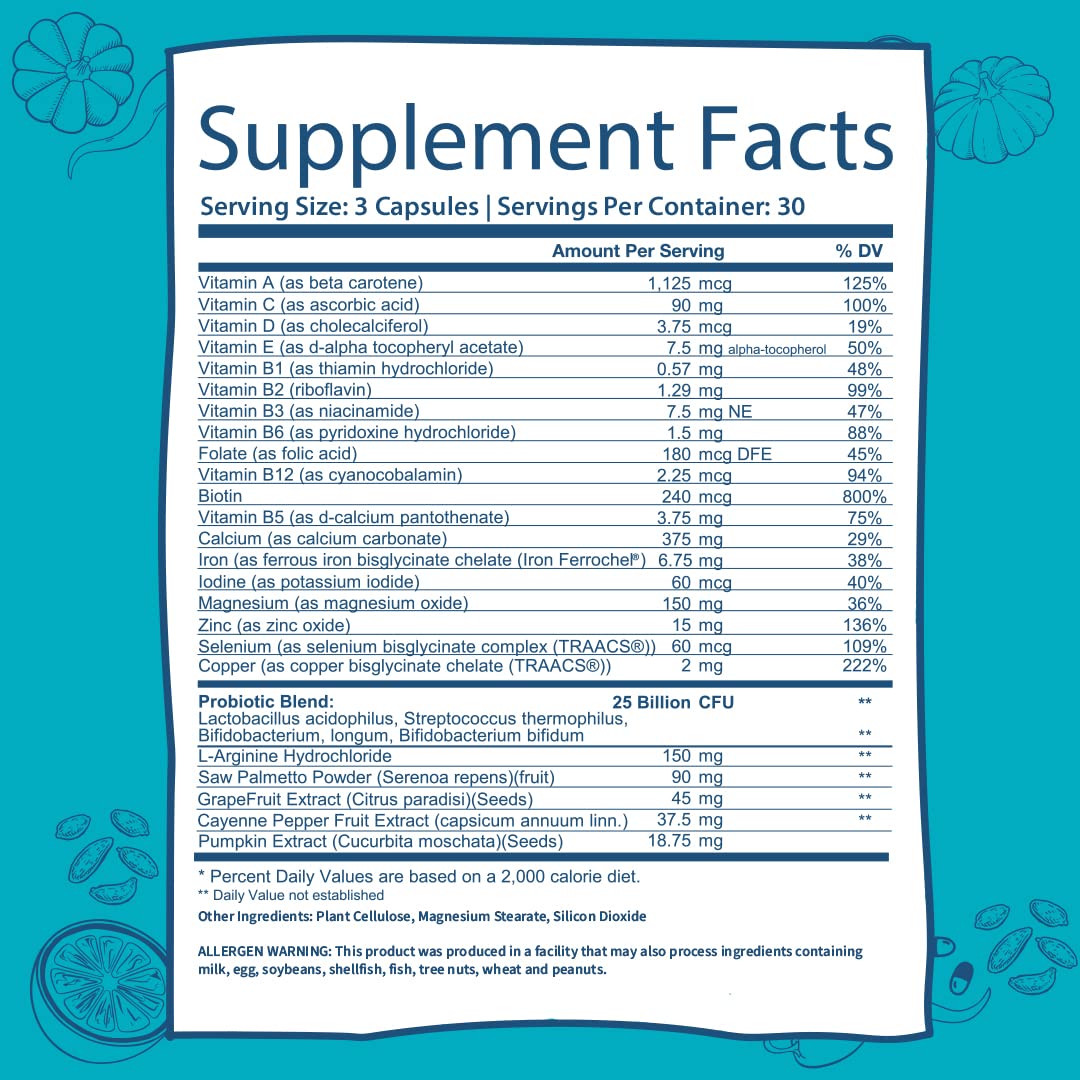 GOBIOTIX Probiotic Multivitamin Supplement - Daily Multivitamins with Probiotics GOBIOTIX uk supplements