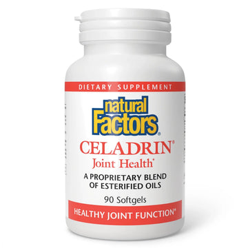 Natural Factors, Celadrin Joint Health, Promotes Flexibility, Mobility and Joint Function, 90 Softgels Natural Factors uk supplements