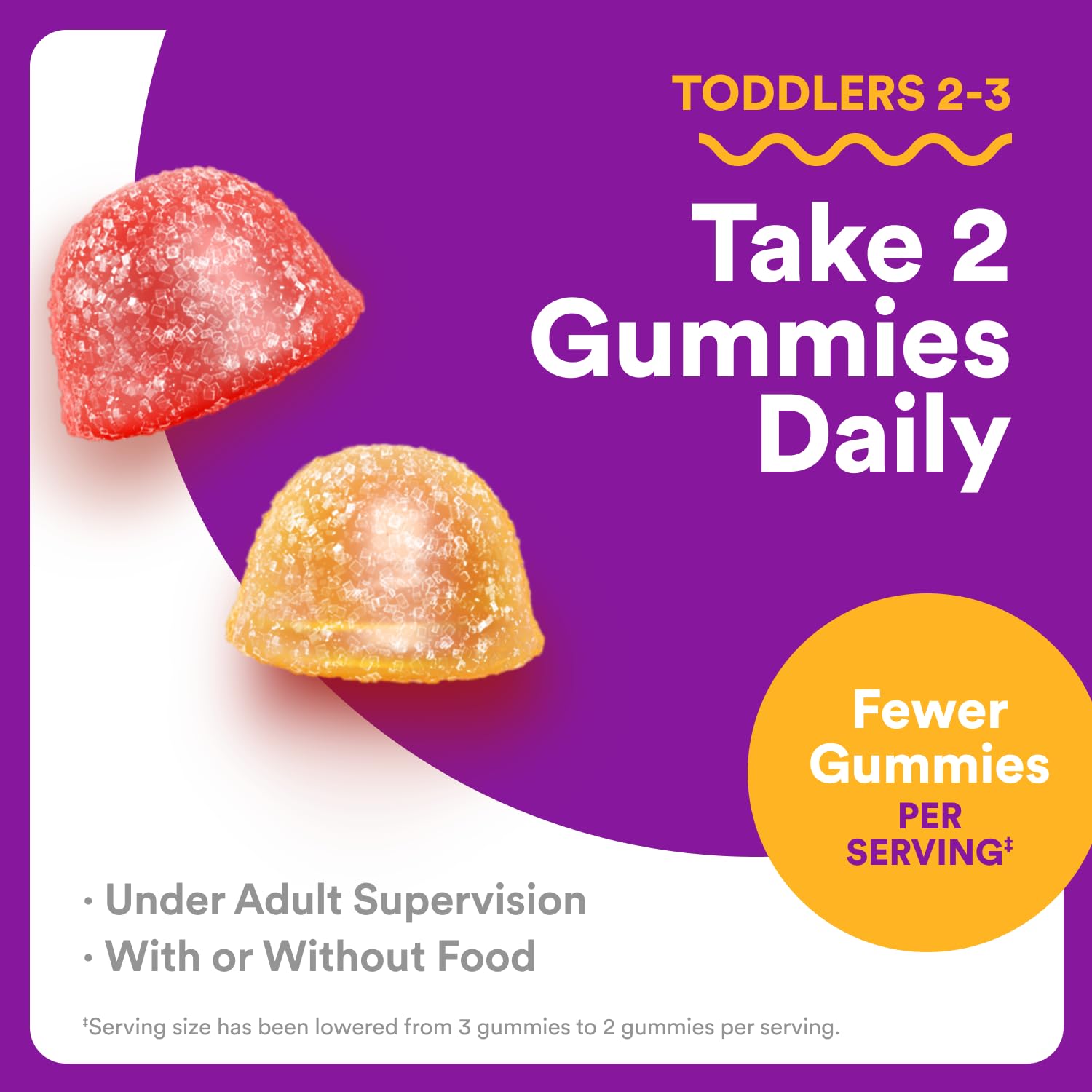 SmartyPants Toddler Multivitamin Gummies - Improved Formula: Omega 3 (DHA/EPA), Vitamins D3, C, Vitamin B12, B6, A, K & Zinc SmartyPants uk supplements