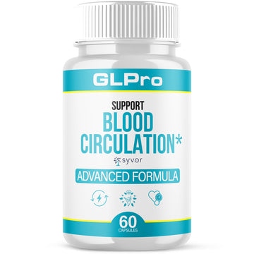 GLPro Blood Capsules, Official GLPro Blood Health Support Pills with All Natural Ingredients, Advanced Formula Supplement with Maximum Strength Premium Vitamins for Women and Men (60 Capsules) Syvor uk supplements
