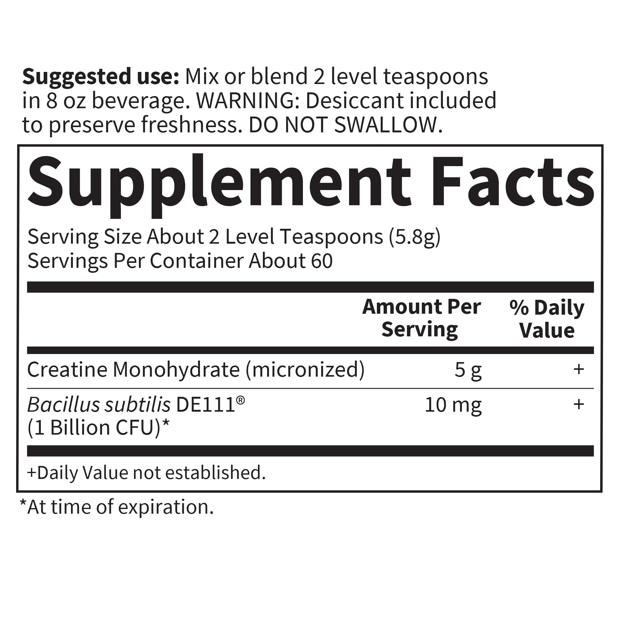 Creatine Monohydrate Powder for Women and Men by Garden of Life, Micronized Pre Workout with Probiotics for Muscle, Strength, Performance, Sport Amino Energy, Garden of Life uk supplements