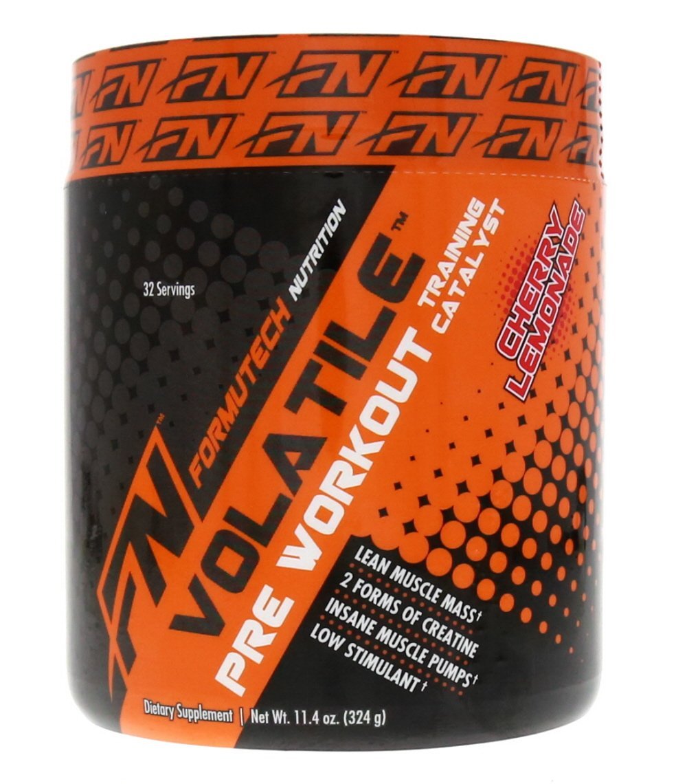 Formutech Nutrition Volatile Pre Workout, Cherry Lemonade, w/2 Forms of Creatine Formutech Nutrition uk supplements
