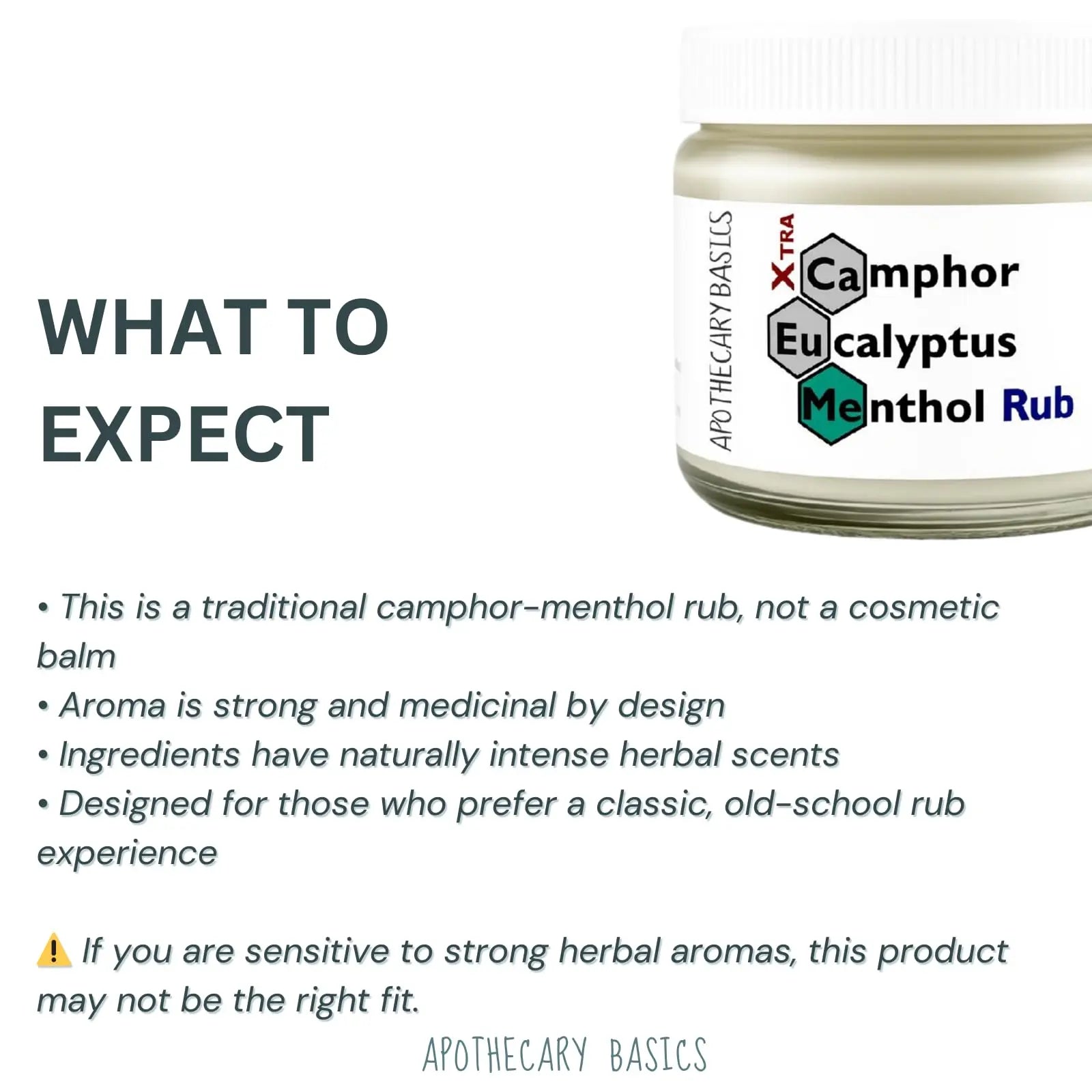Camphor+Eucalyptus+Menthol Xtra Rub – Handmade with Menthol, Camphor & Eucalyptus – Soothing & Refreshing – 2.5 fl oz IEG Store uk supplements