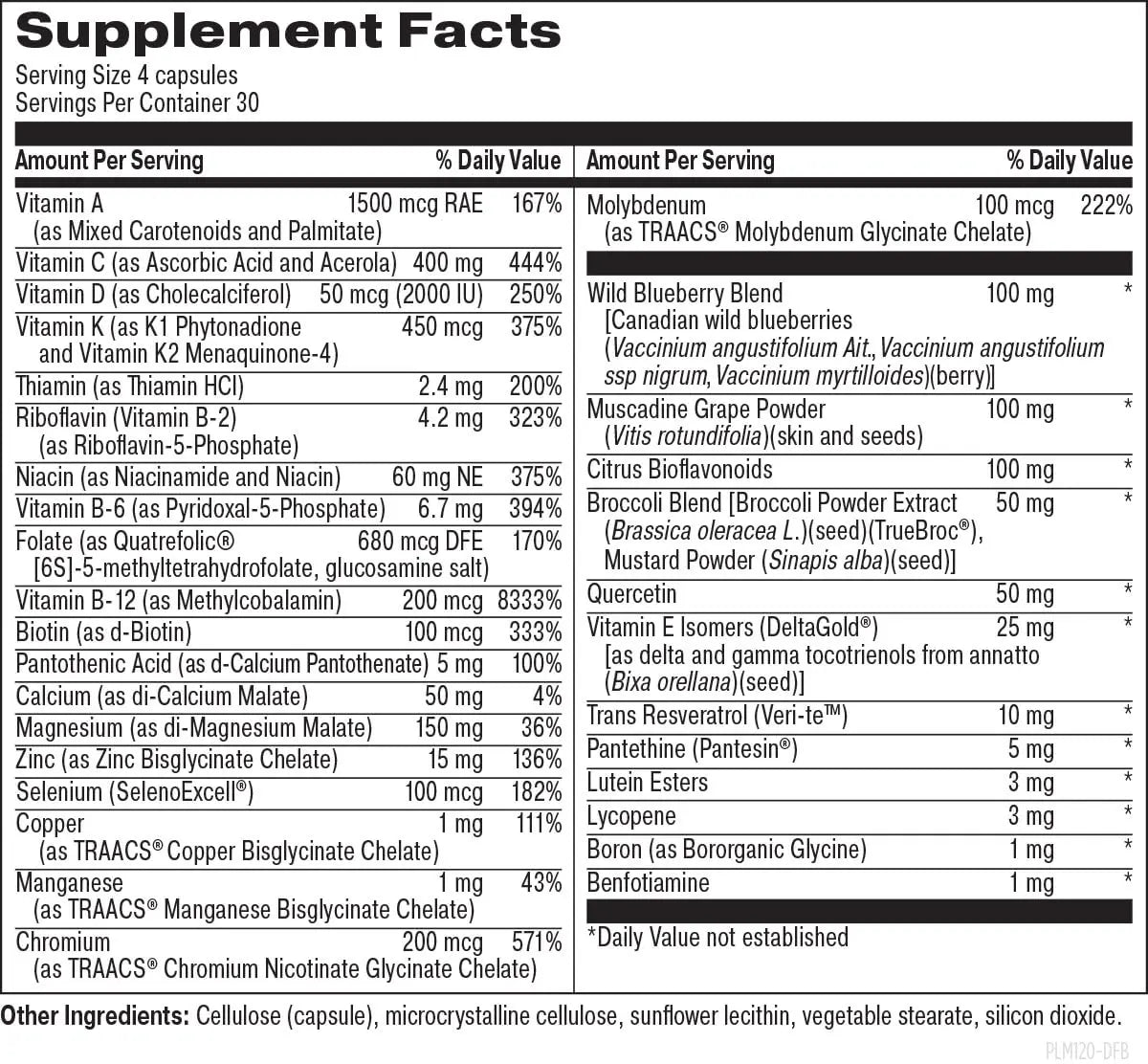 Designs for Beauty The Foundation of You - Women’s Multivitamin Supplement, 120 Count - with Vitamin D, Vitamin C, Folate, Tocotrienols, Lutein, Broccoli Seed, and Zinc Designs for Beauty uk supplements