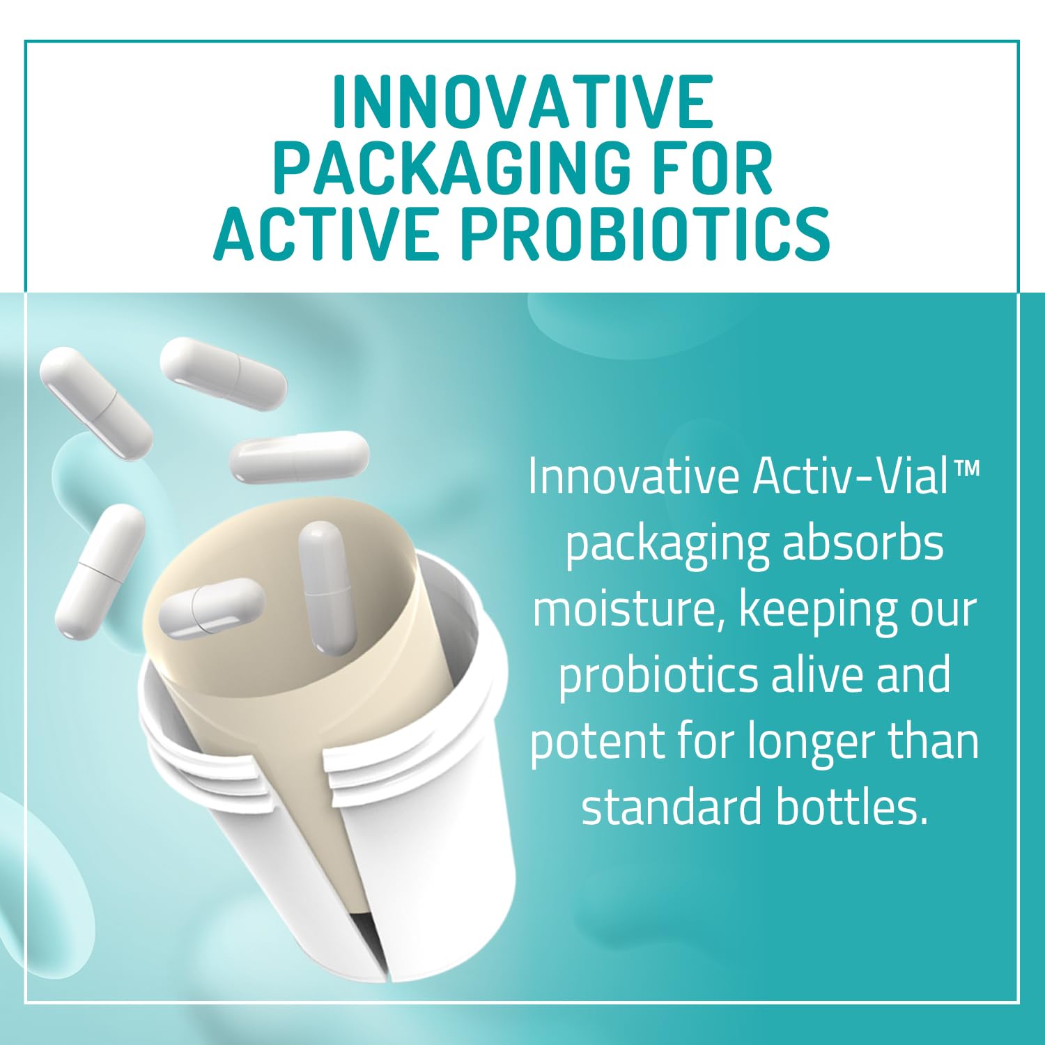 FarmHaven 60 Billion CFU Probiotic - 8 Probiotic Strains - Prebiotics & Postbiotics - Supports Digestive & Immune Health - Delayed Release - Shelf Stable -