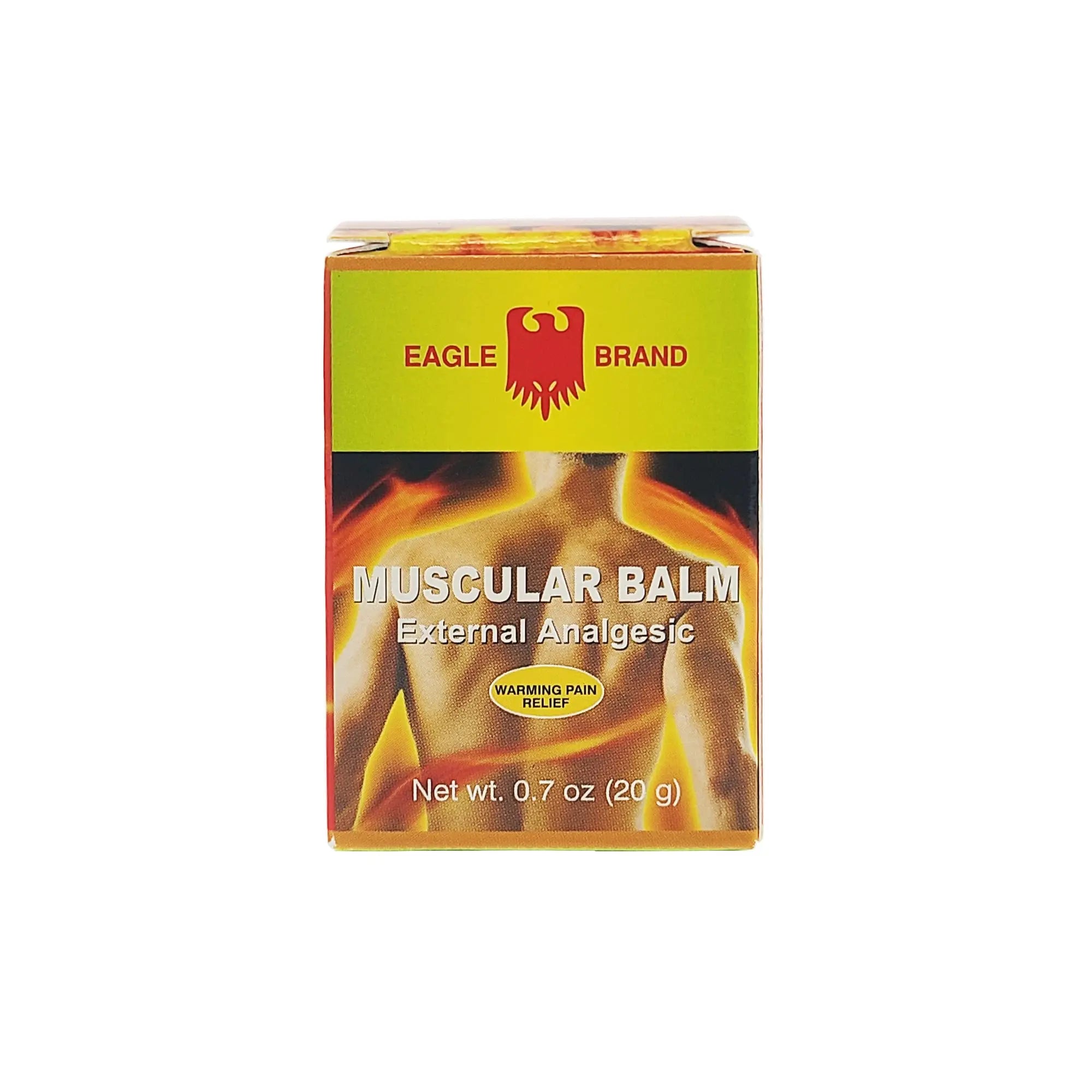 Eagle Brand Muscular Balm, External Analgesic, Warming Pain Relief, 0.7oz x 3, (Pack of 3) Generic uk supplements