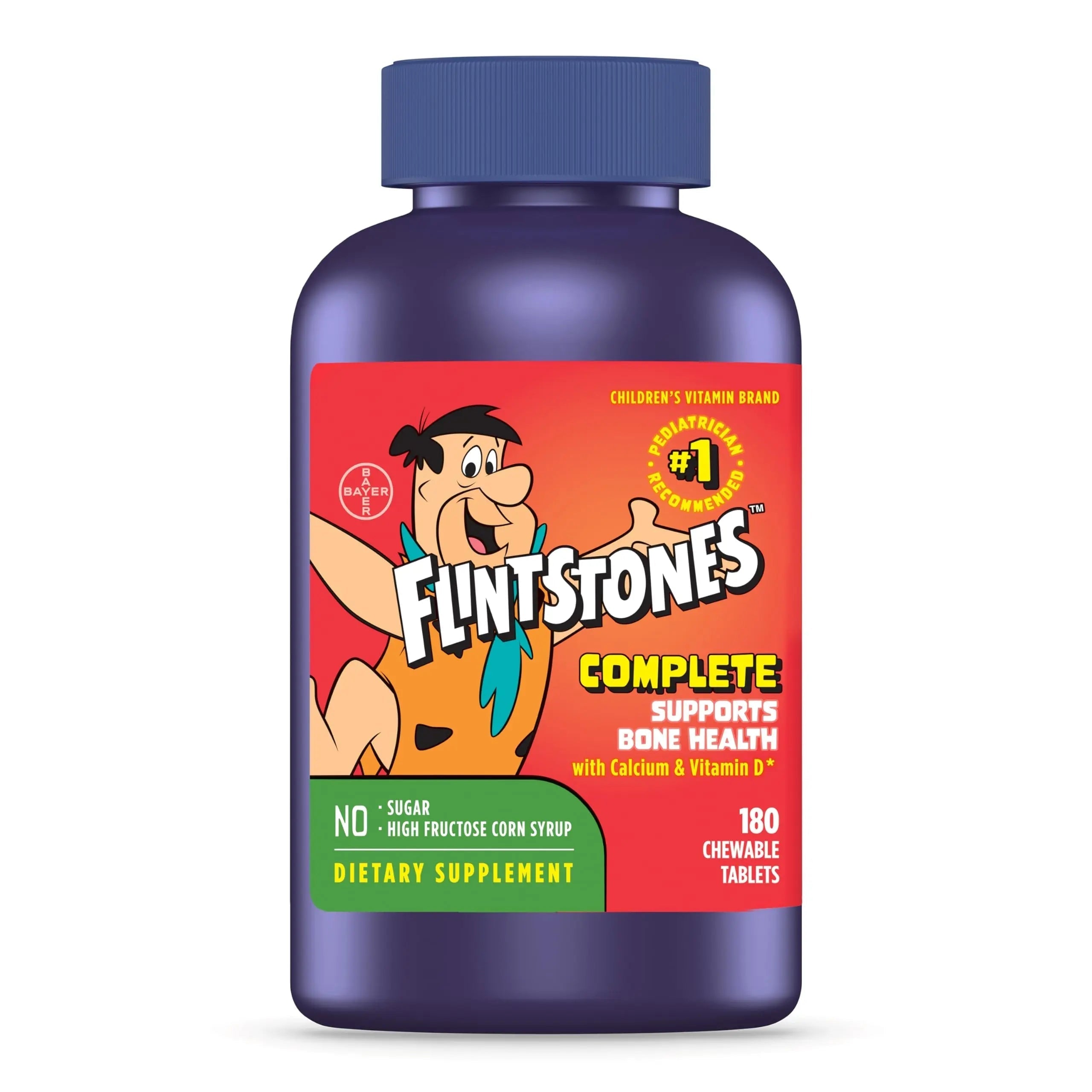 Flintstones Vitamins Chewable Kids Vitamins, Complete Multivitamin & L’il Critters Fiber Daily Gummy Supplement for Kids Flintstones Vitamins uk supplements