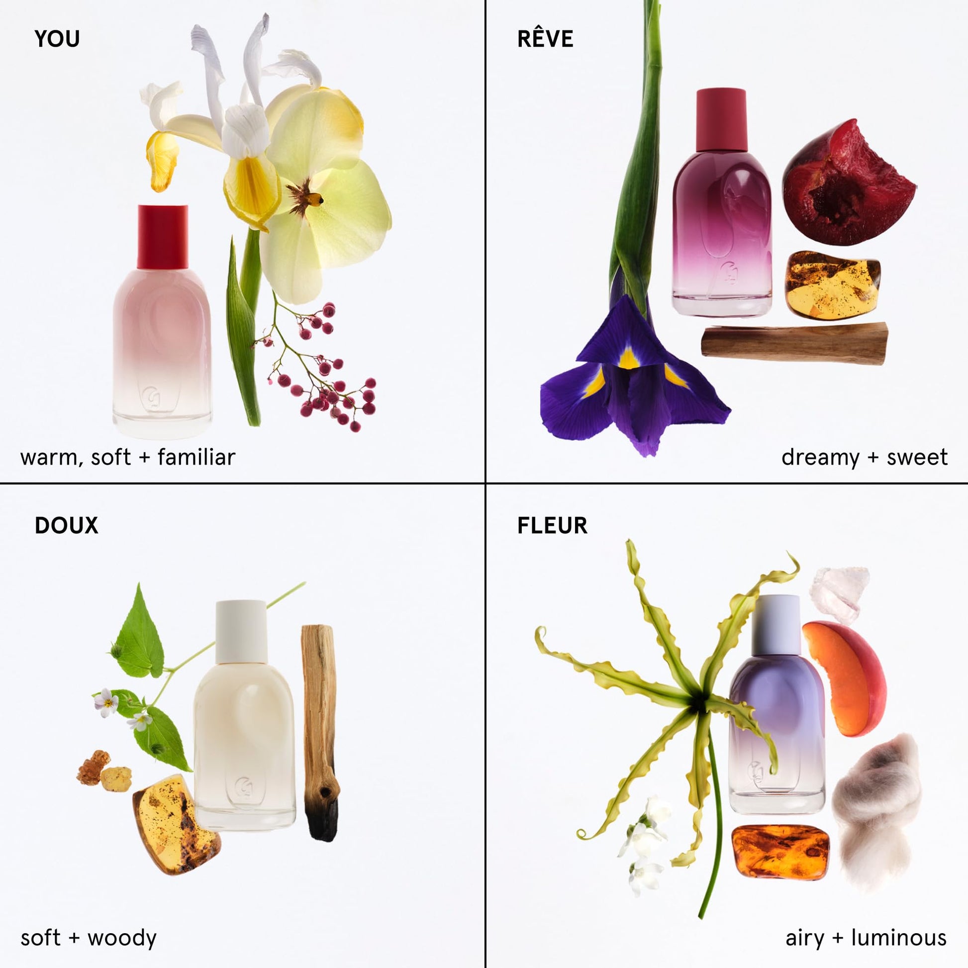 Glossier You Eau de Parfum - Unisex Fragrance for Men & Women, Skin-Scent Enhancer Smells Different on Everyone - Musky, Warm & Spicy Perfume with Pink Pepper, Iris & Ambrox Base Notes, 50ml Glossier uk supplements