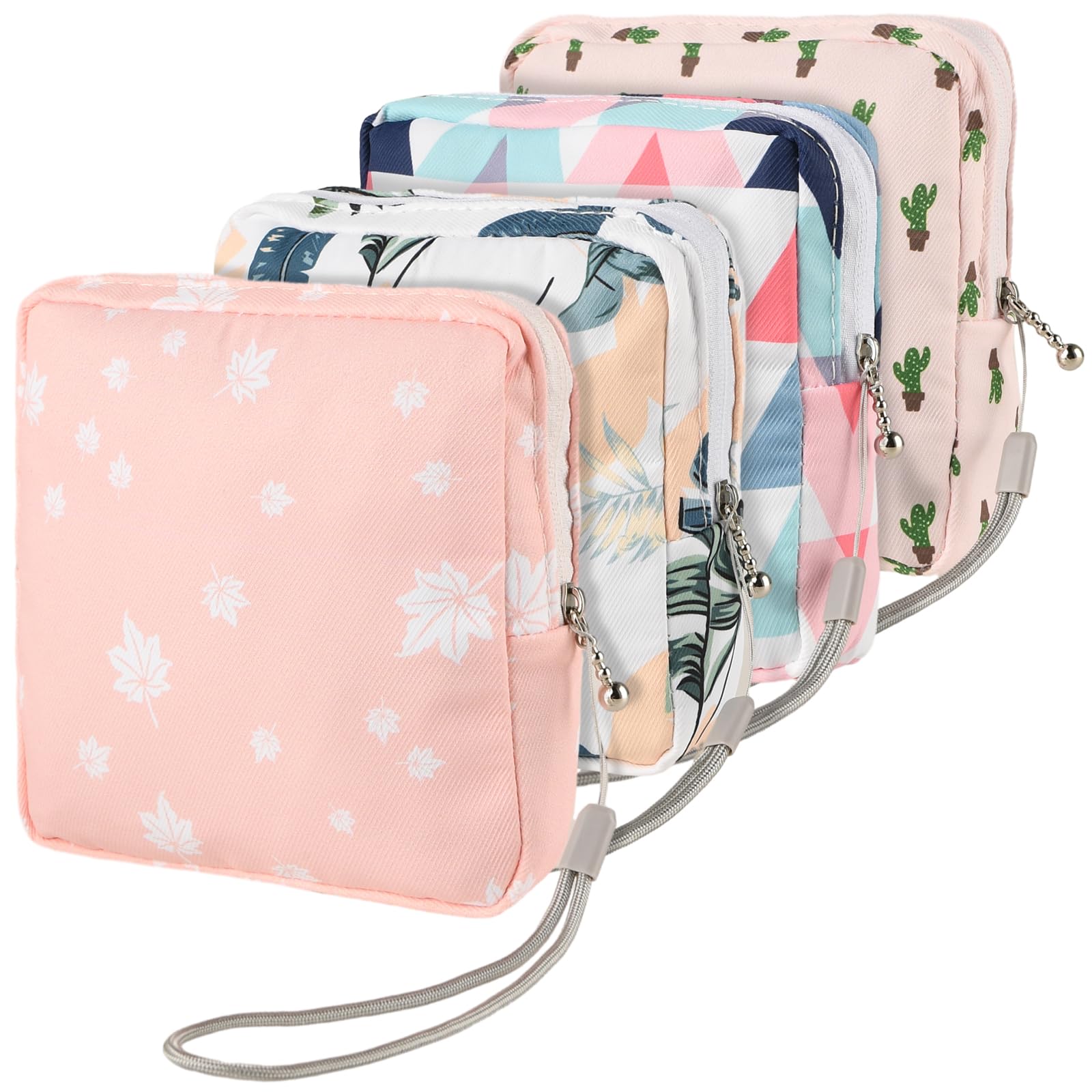 4Pcs Sanitary Napkin Storage Bag, Small Menstrual Period Bag Period Pouch Waterproof Abeillo uk supplements