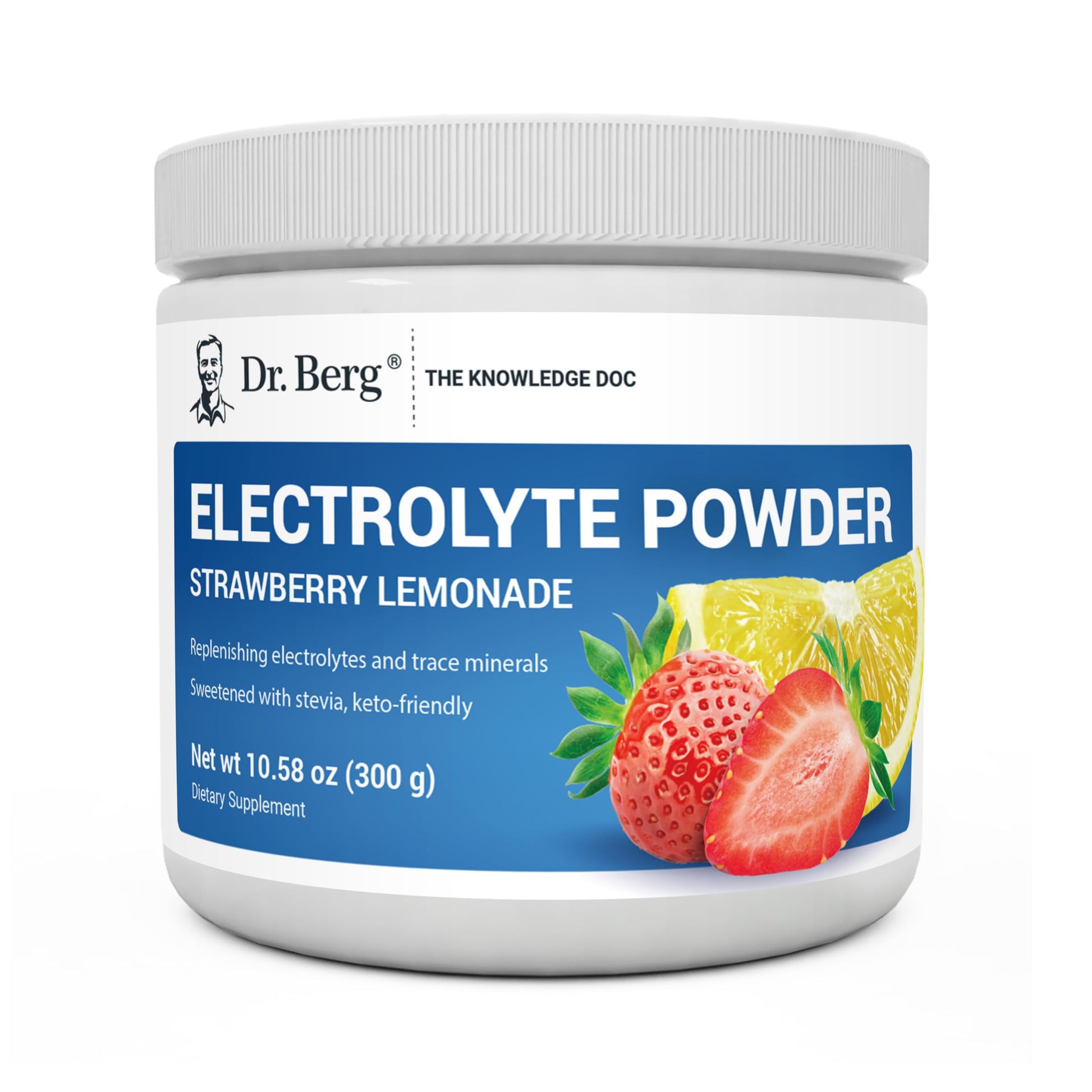 Dr. Berg Hydration Keto Electrolyte Powder - Enhanced w/ 1,000mg of Potassium Dr. Berg Nutritionals uk supplements