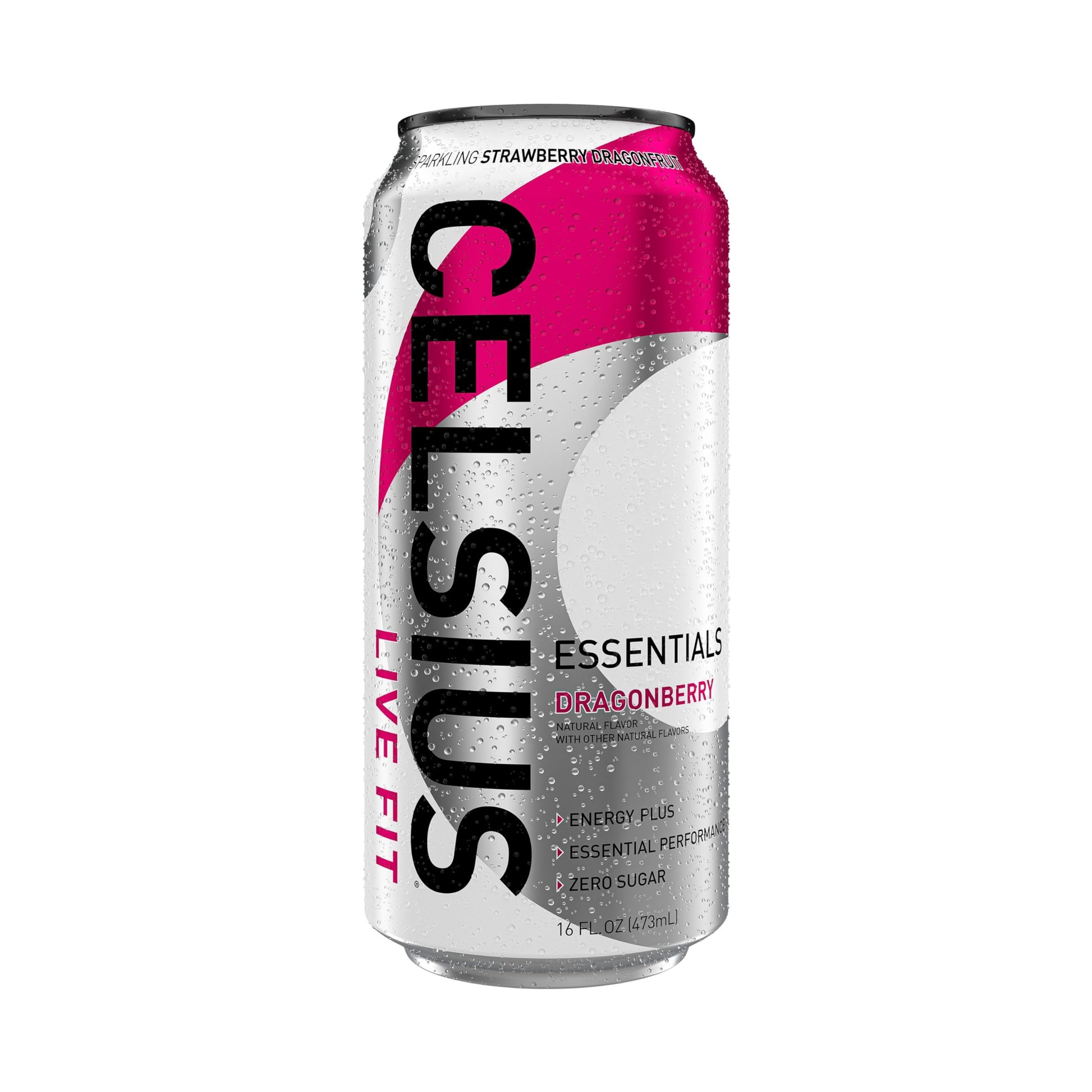 CELSIUS ESSENTIALS, Sparkling Dragonberry, Performance Energy Drink 16 Fl Oz CELSIUS uk supplements
