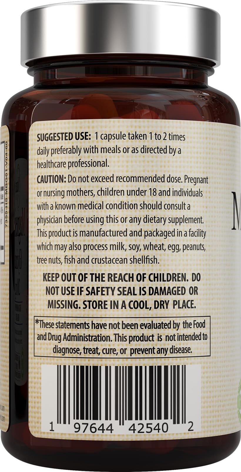 Nature’s Potent Magnesium Glycinate 200mg | High Absorption Chelated Magnesium | Sleep, Calm & Muscle Cramp Support | Vegan Supplement | 60 Capsules Nature's Potent uk supplements