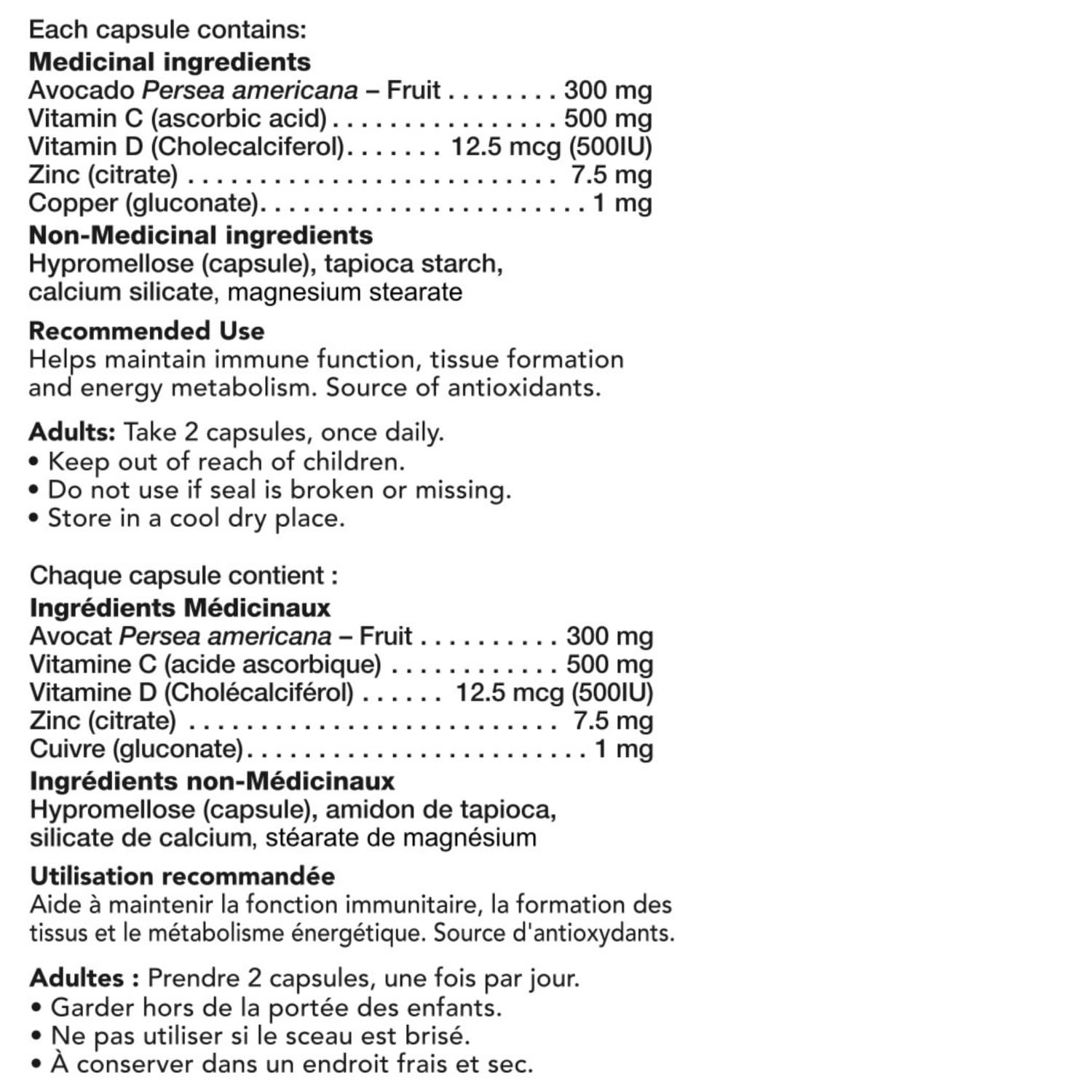 Metavo Immune Health - Natural Immune Support Supplement, Essential Zinc Supplements for Men & Women Enriched with Vitamin C, D & Copper, 60 Vegan Capsules, 30 Servings Metavo uk supplements