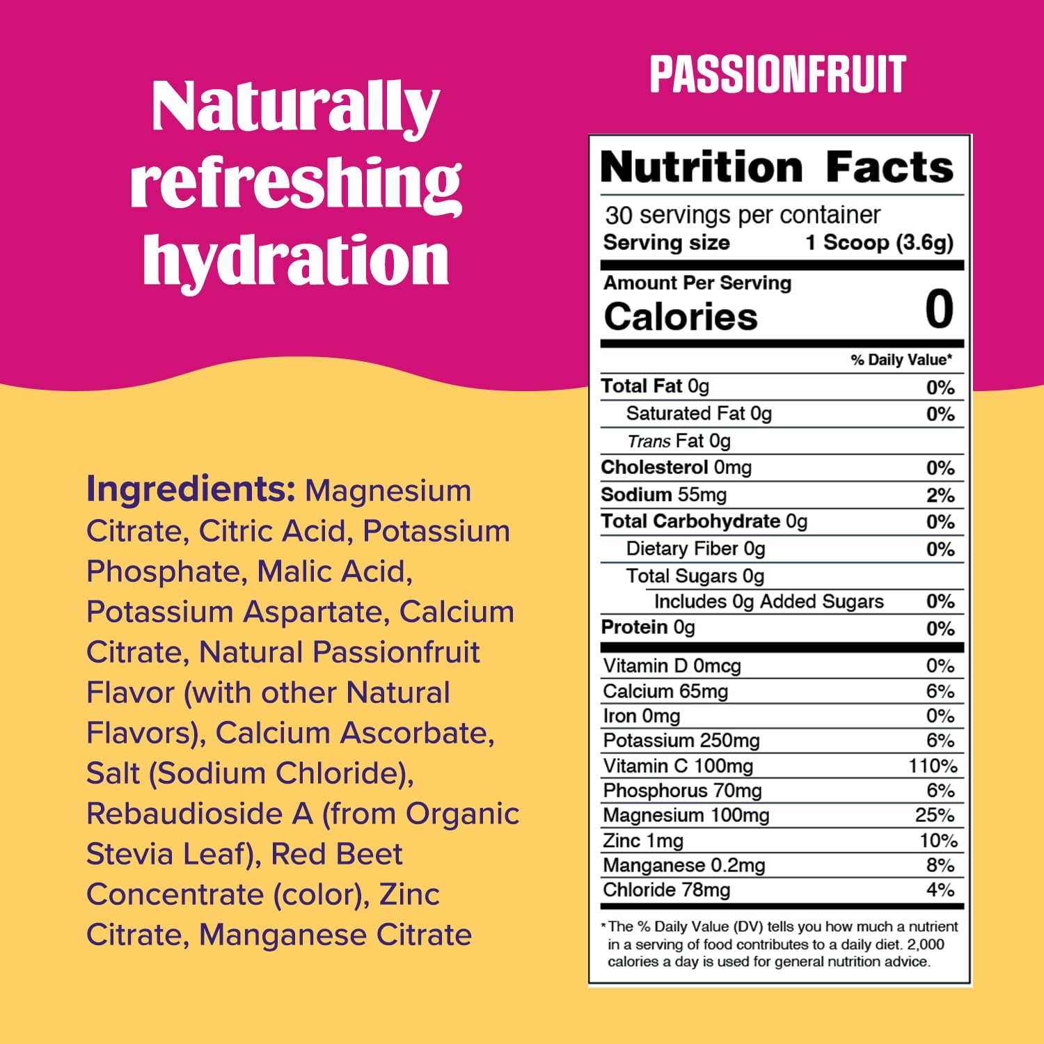 Ultima Replenisher Daily Electrolyte Drink Mix – Passionfruit, 30 Servings – Hydration Ultima Replenisher uk supplements