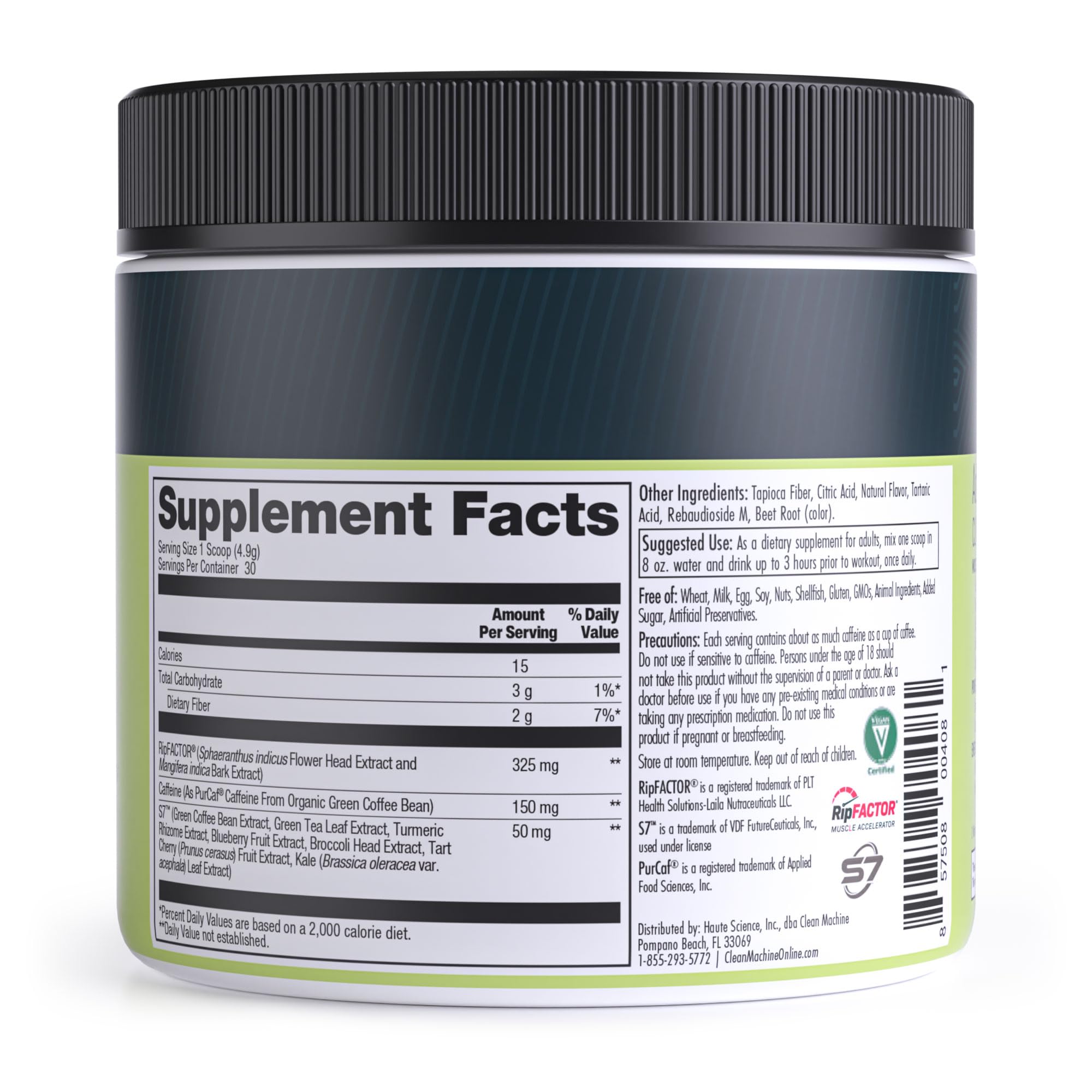 CLEAN MACHINE N10s - Plant Based Vegan Preworkout Powder - 3 Clinically Tested CLEAN MACHINE uk supplements
