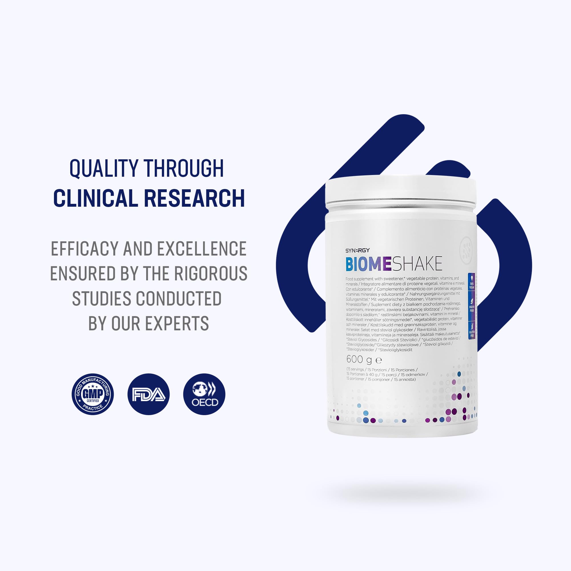 Synergy Worldwide Biome Shake 600 g | 22g Protein Powder Supplement | High in nutrients, Vitamins and Minerals Synergy Worldwide uk supplements