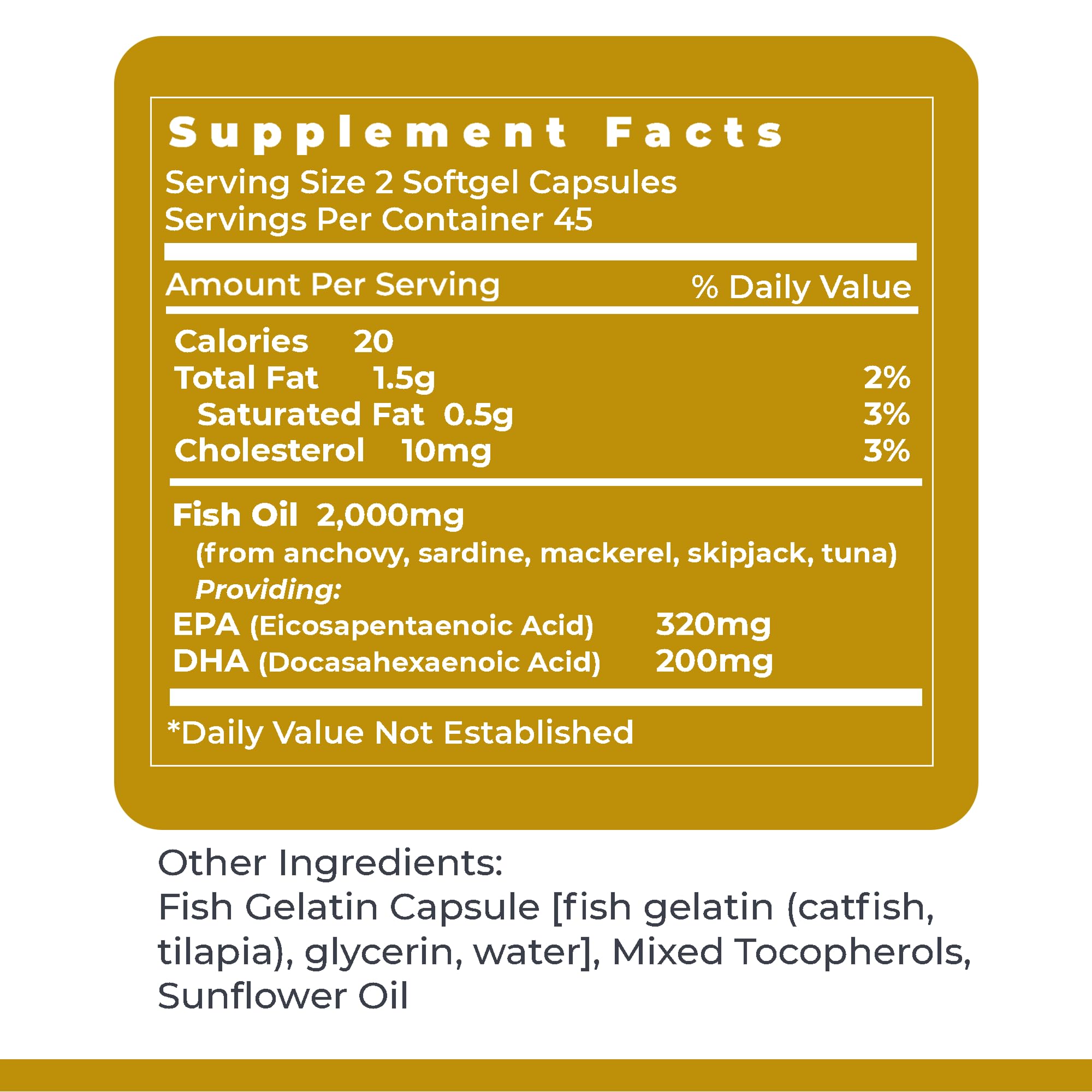 Premier Research Labs EPA DHA Marine Softgels - Omega 3 Fish Oil, EPA DHA Omega 3 Supplement, Fatty Acids for Women & Men, Natural - 90 Softgel Capsules Premier Research Labs uk supplements
