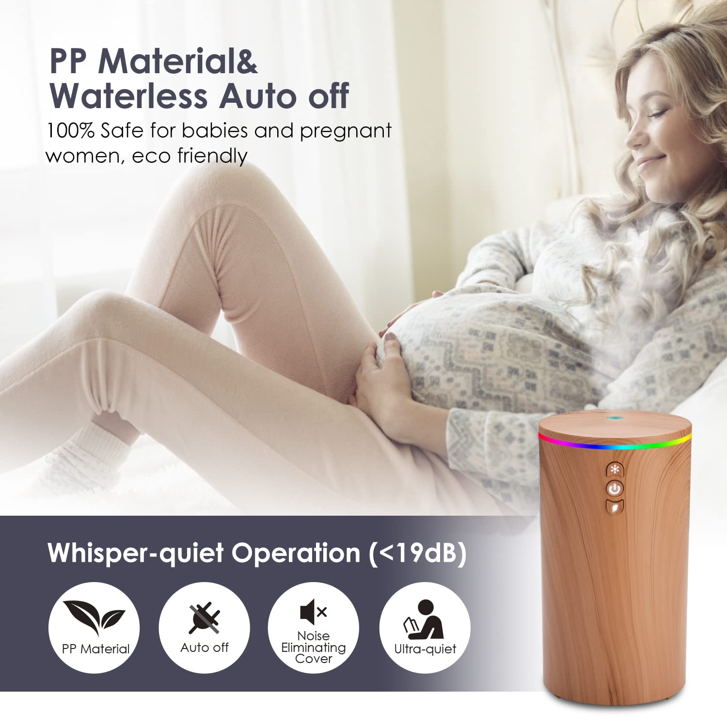 Car Diffuser, USB Essential Oil Diffuser Ultrasonic Car Humidifier Aromatherapy Diffusers hcjylly uk supplements