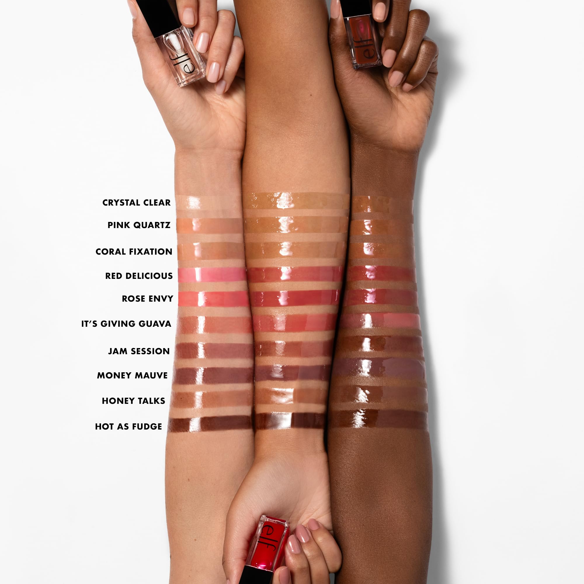 e.l.f. Glow Reviver Lip Oil, Nourishing Tinted Lip Oil For A High-shine Finish, Infused With Jojoba Oil, Vegan & Cruelty-free, Jam Session e.l.f. uk supplements