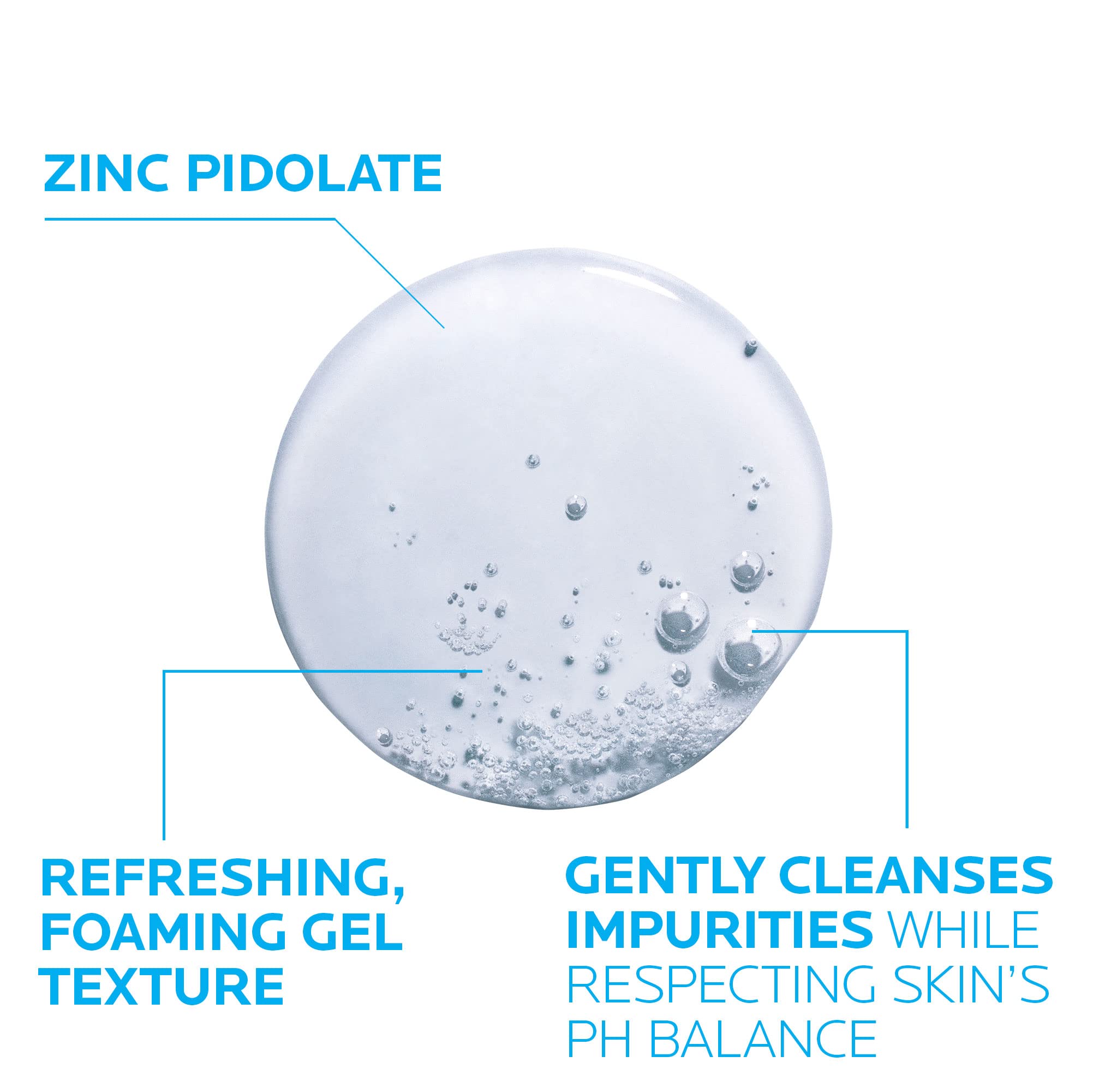 La Roche-Posay Effaclar Purifying Foaming Gel Cleanser for Oily Skin La Roche-Posay uk supplements