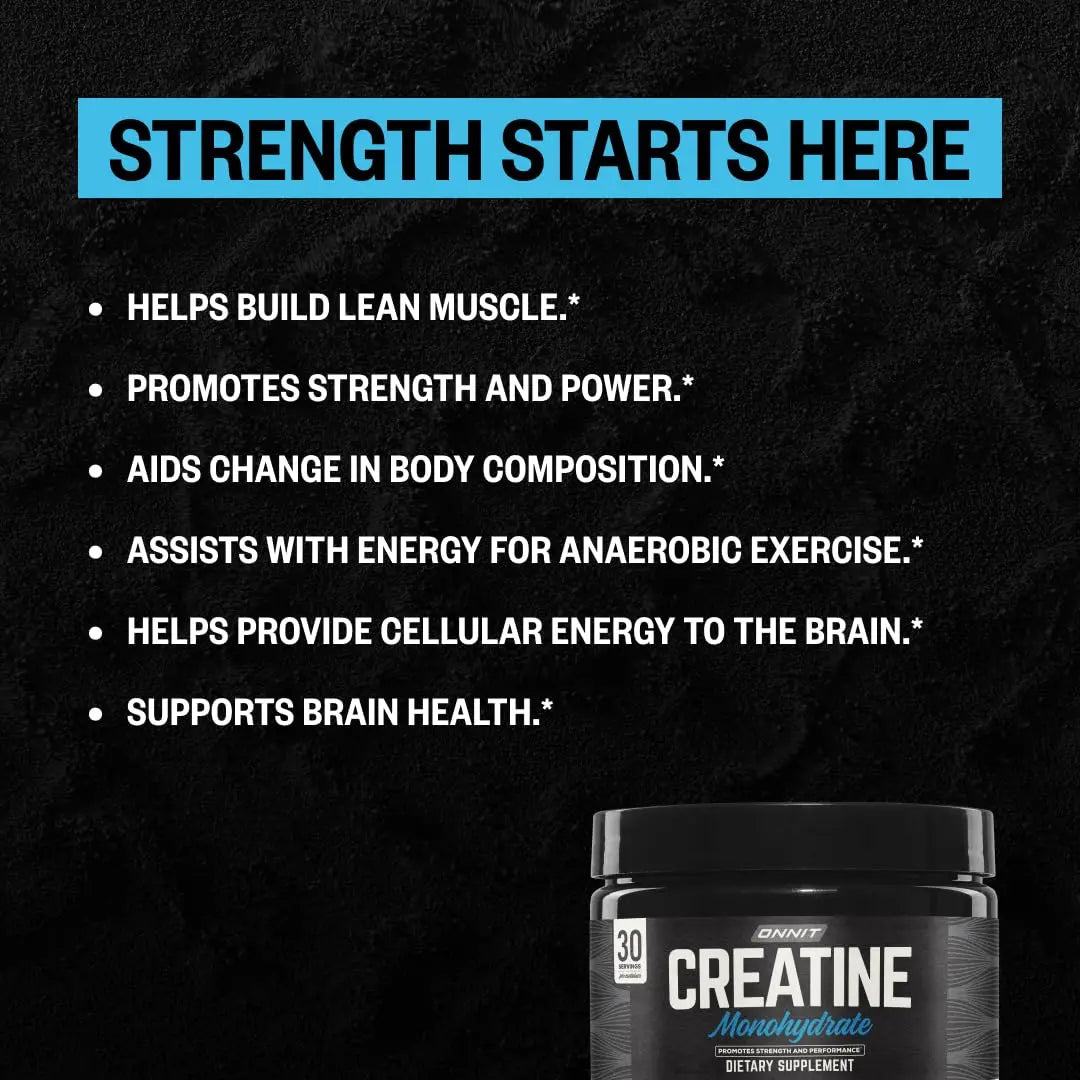 ONNIT Total Wellness & Performance Bundle: Total Human Multivitamin Packs (30-Day Supply) + Creatine Monohydrate Powder (30 Servings) ONNIT uk supplements