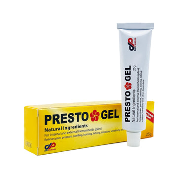DR. SCHAVIT Presto Gel for Internal and External Hemorrhoids (Piles). A Natural Hemorrhoid Treatment Hemorrhoid Cream. Immediate Relief 25gr DR. SCHAVIT uk supplements