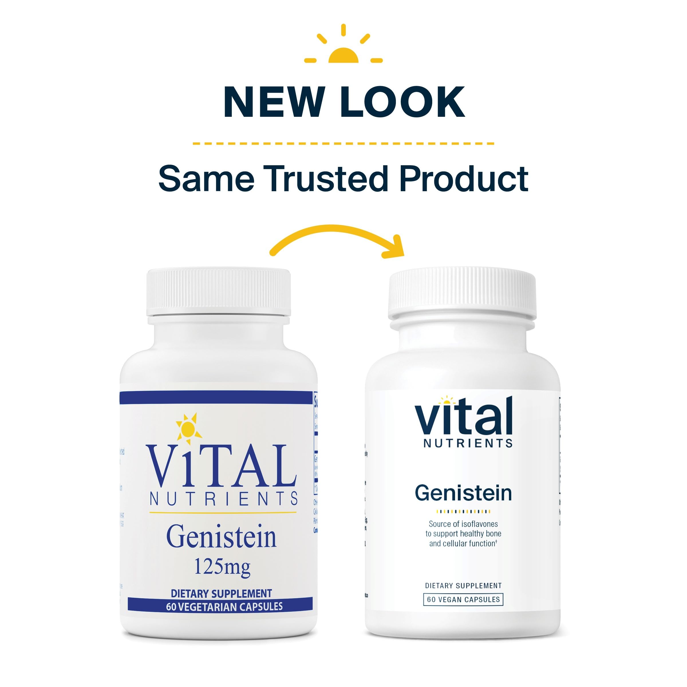 Vital Nutrients Genistein | Easily Absorbed Isoflavones for Bone Health Support Vital Nutrients uk supplements