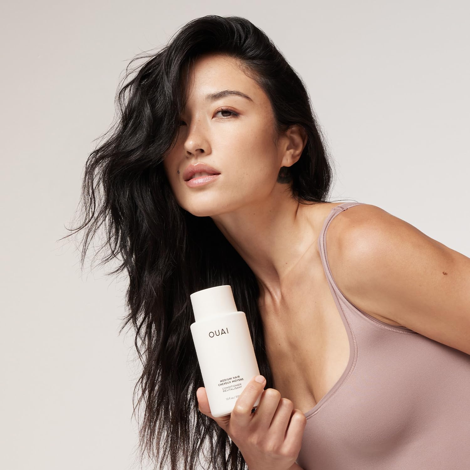OUAI Medium Conditioner Travel Size - Hydrating Hair Conditioner with Coconut Oil, Babassu Oil, and Keratin - Strengthens, Repairs and Adds Shine - Paraben and Phthalate Free Hair Care Products (3 Oz) OUAI uk supplements