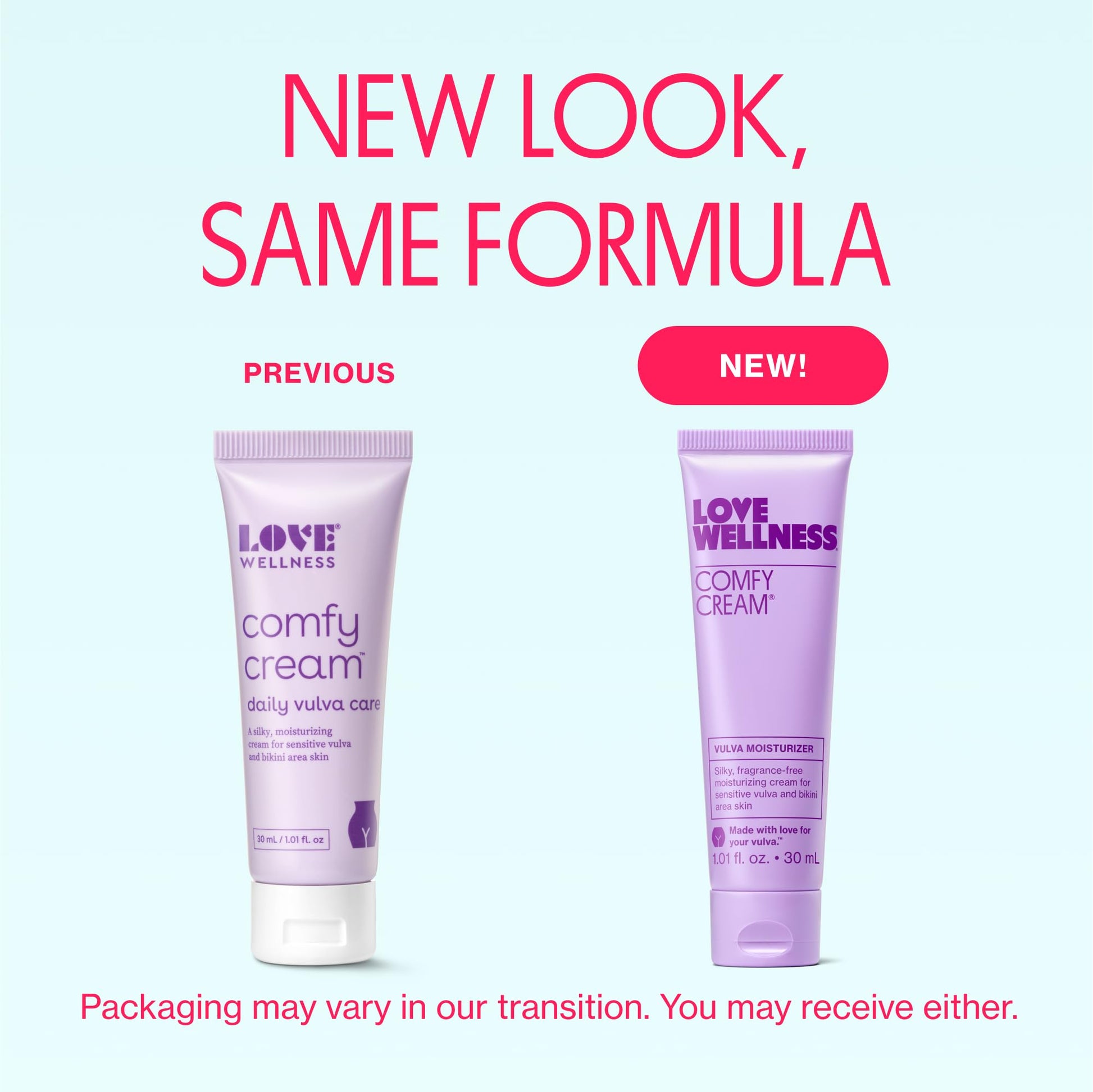Love Wellness Comfy Cream Vulva & Vaginal Moisturizer - 1.01 oz Love Wellness uk supplements