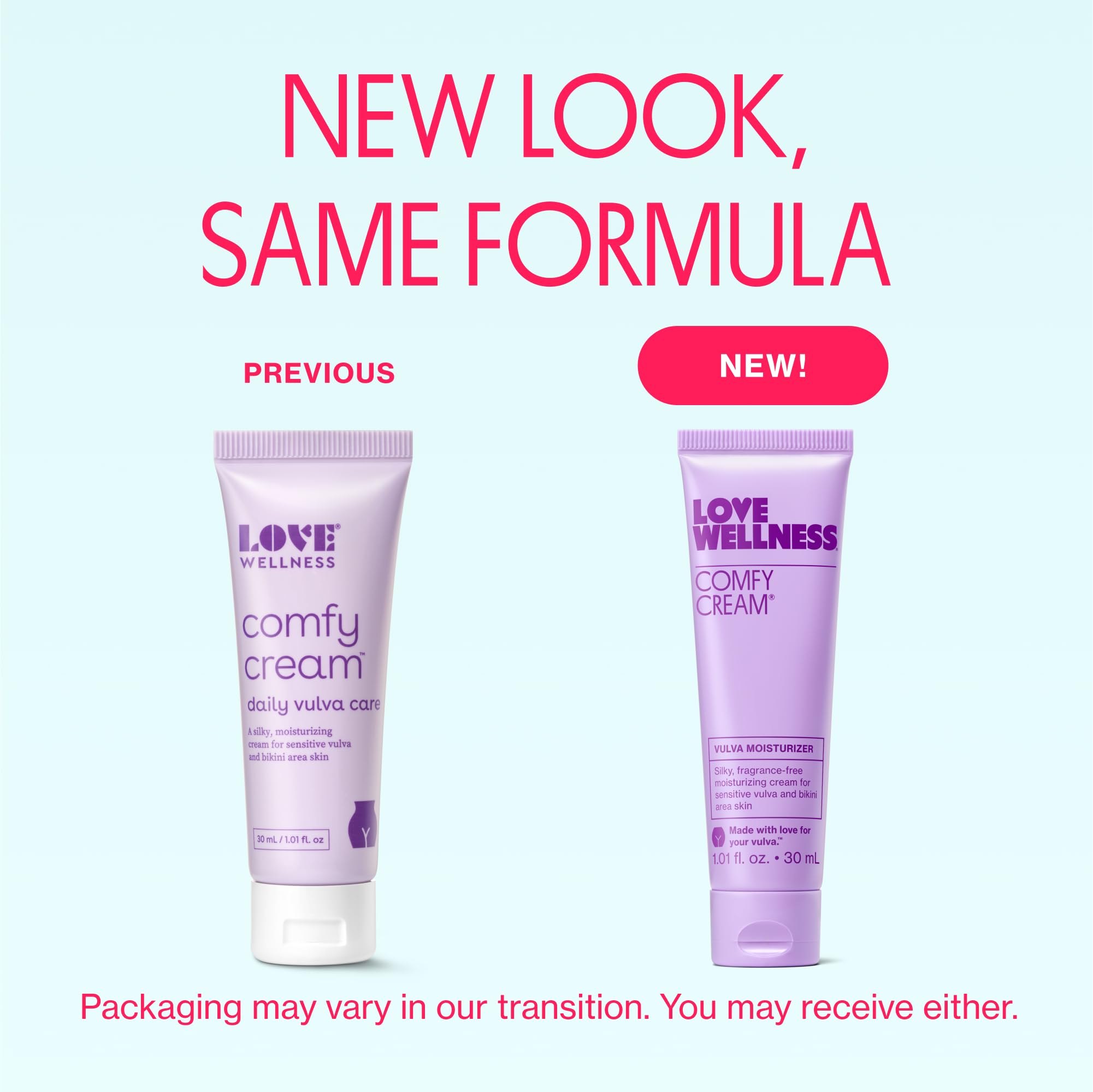 Love Wellness Comfy Cream Vulva & Vaginal Moisturizer - 1.01 oz Love Wellness uk supplements