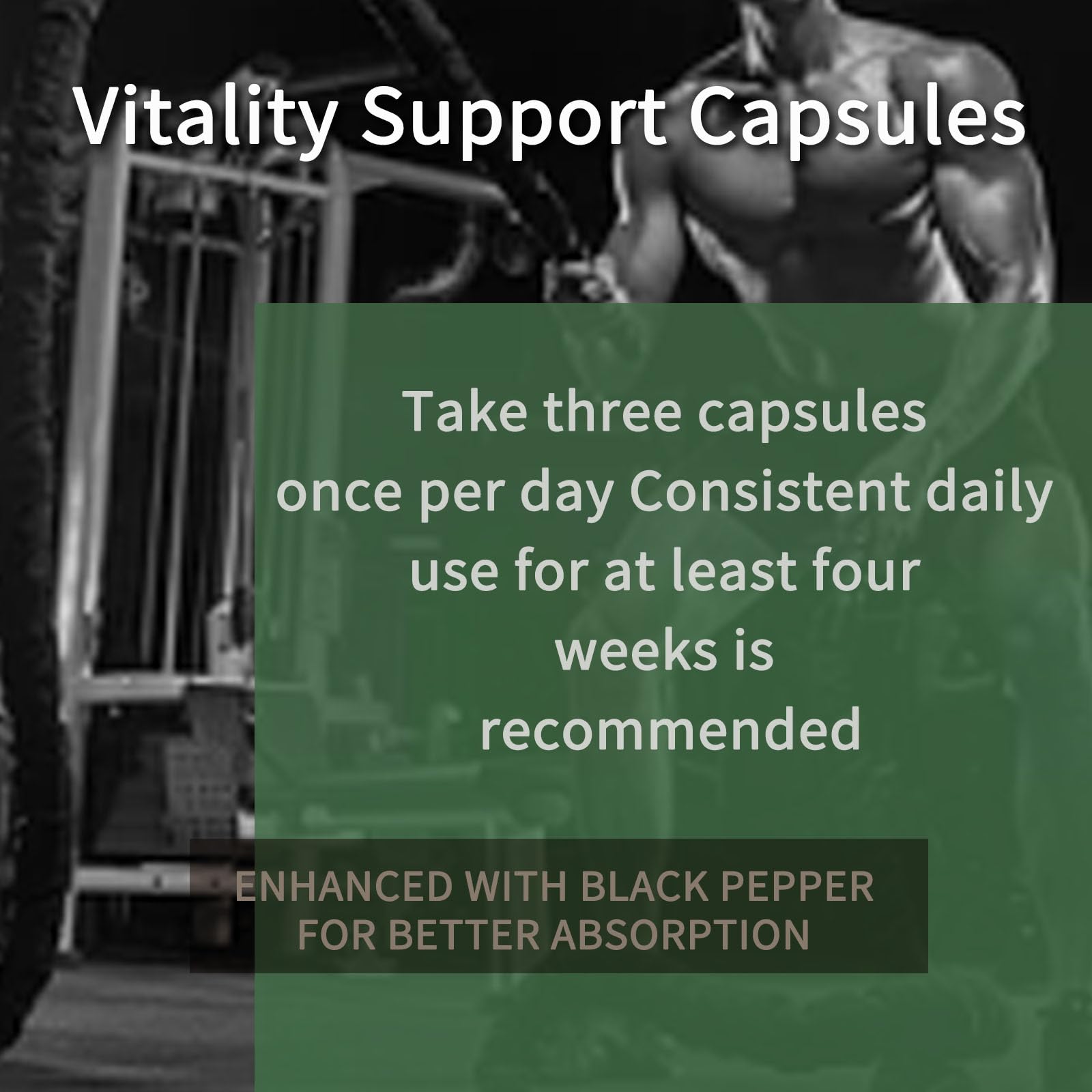 Maidlure Vitality Support - Men's Pills Blend with Ashwagandha, Shilajit, Black Pepper Extract & Vitamin | Natural & Organic Energy Enhancement - 90 Capsules Maidlure uk supplements