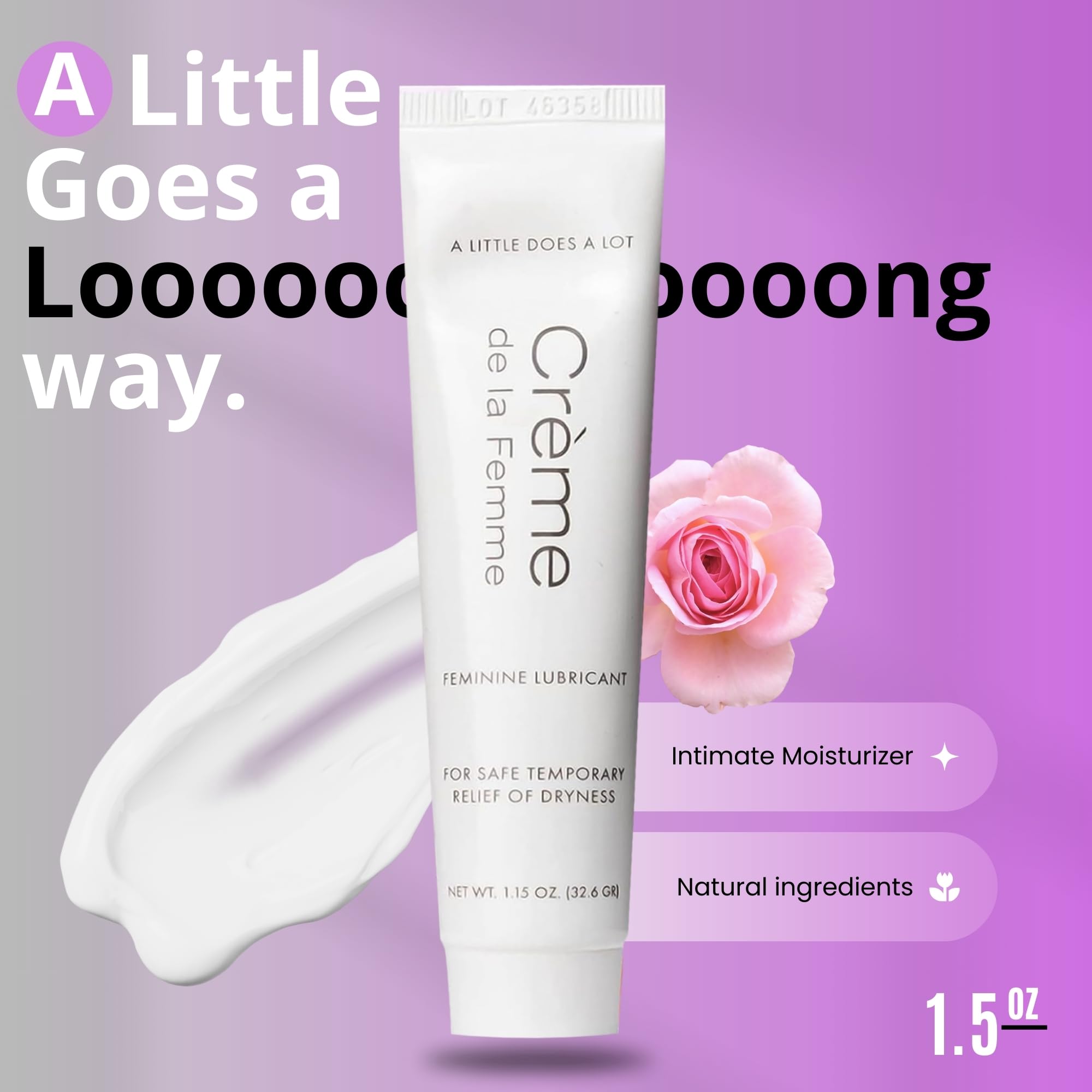 Crème De La Femme Daily Vaginal Moisturizing Cream for Long-Lasting Relief from Feminine Dryness Creme de la Femme uk supplements