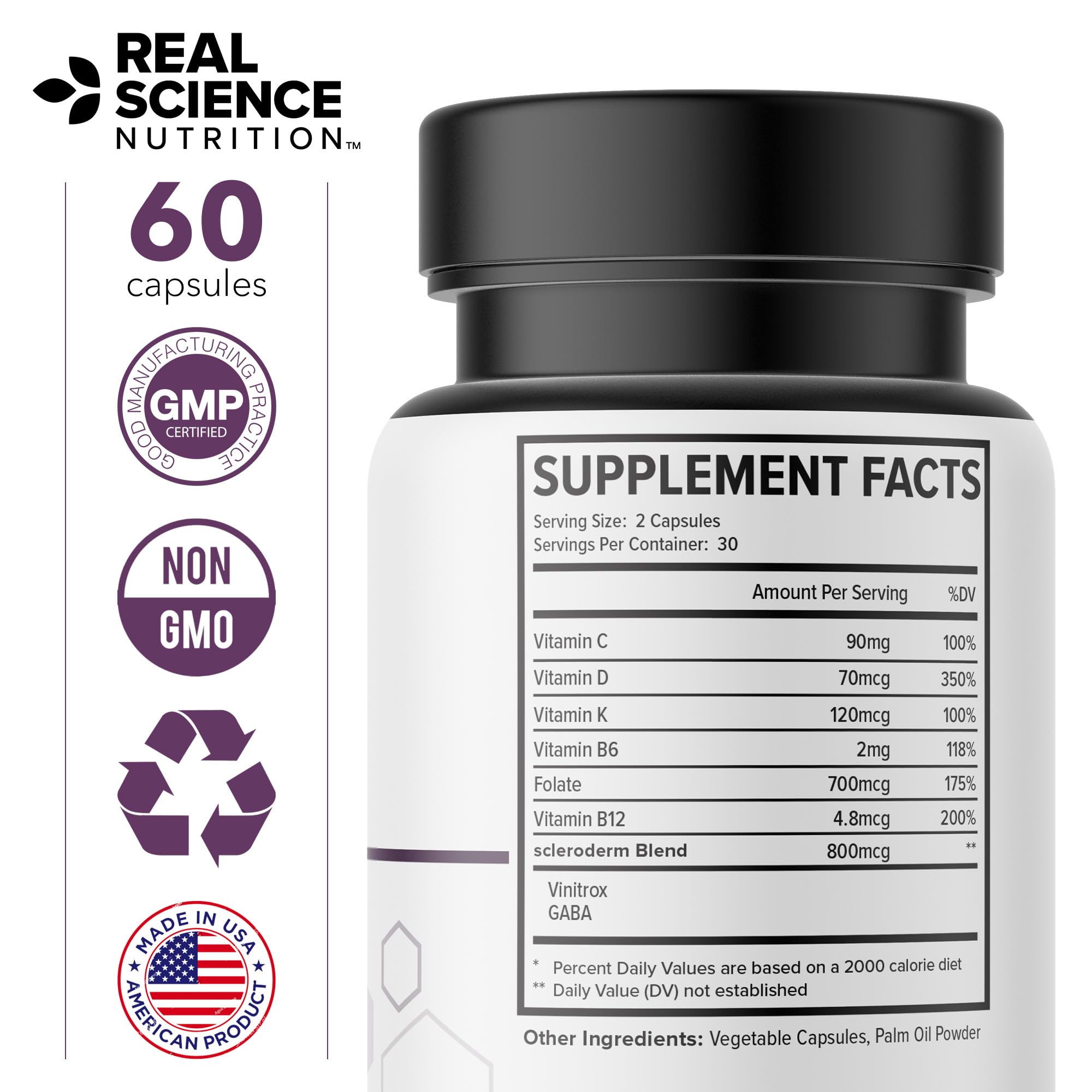 Real Science Nutrition ScleroEase Miracle Offers Relief to sufferers of Scleroderma, Supporting Flexible & Supple Skin, Comfortable Joint Movement, Comfortable Digestion, and Healthy Skin Real Science Nutrition uk supplements