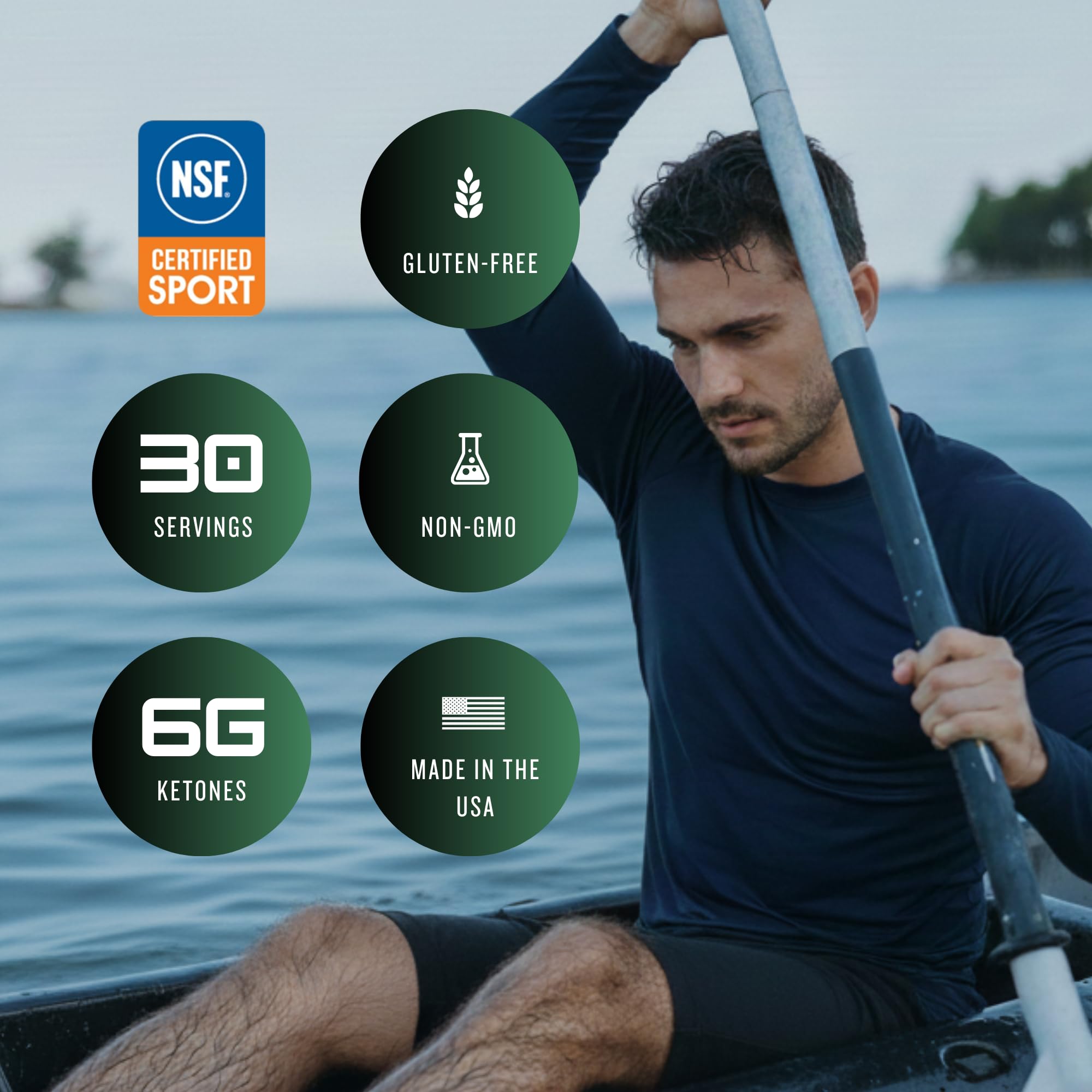 CleanForm Nutrition goBHB® Clean Energy Powder | NSF Sport Certified | Cellular Fuel with BHB Salts | Enhances Endurance, Mental Clarity, Hydration & Recovery | No Caffeine or Sugar | Neutral Flavor CleanForm Nutrition uk supplements