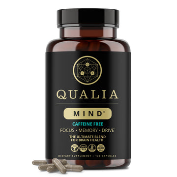 Qualia Mind (Caffeine Free) | The Ultimate Blend for Brain Health* | Doctor-Formulated Nootropic to Fuel Focus & Concentration* | Supports Long Term Brain Health| Maintain Drive & Productivity QUALIA LIFE SCIENCES uk supplements