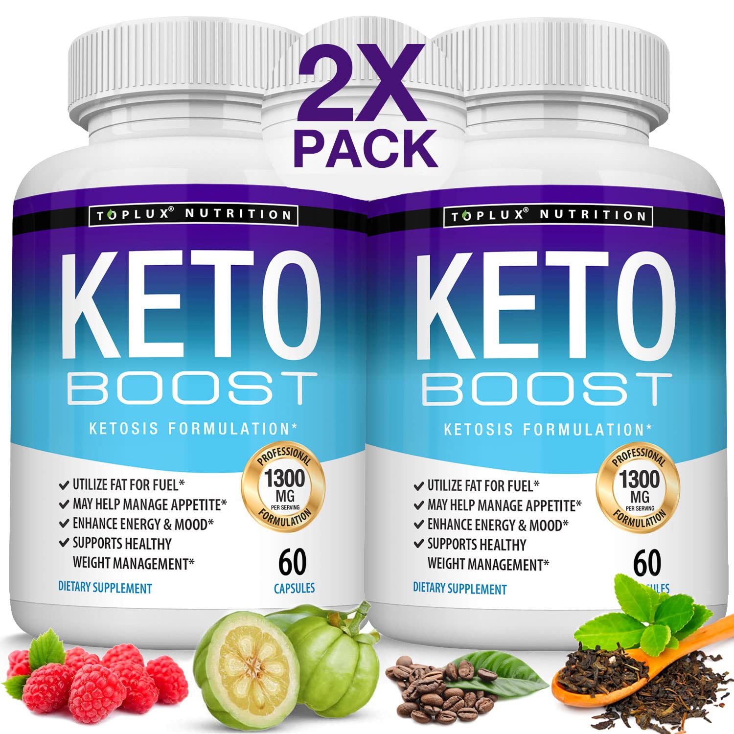 Keto Boost Diet Pills Ketosis Supplement - Natural Exogenous Keto Formula Support Energy Toplux uk supplements