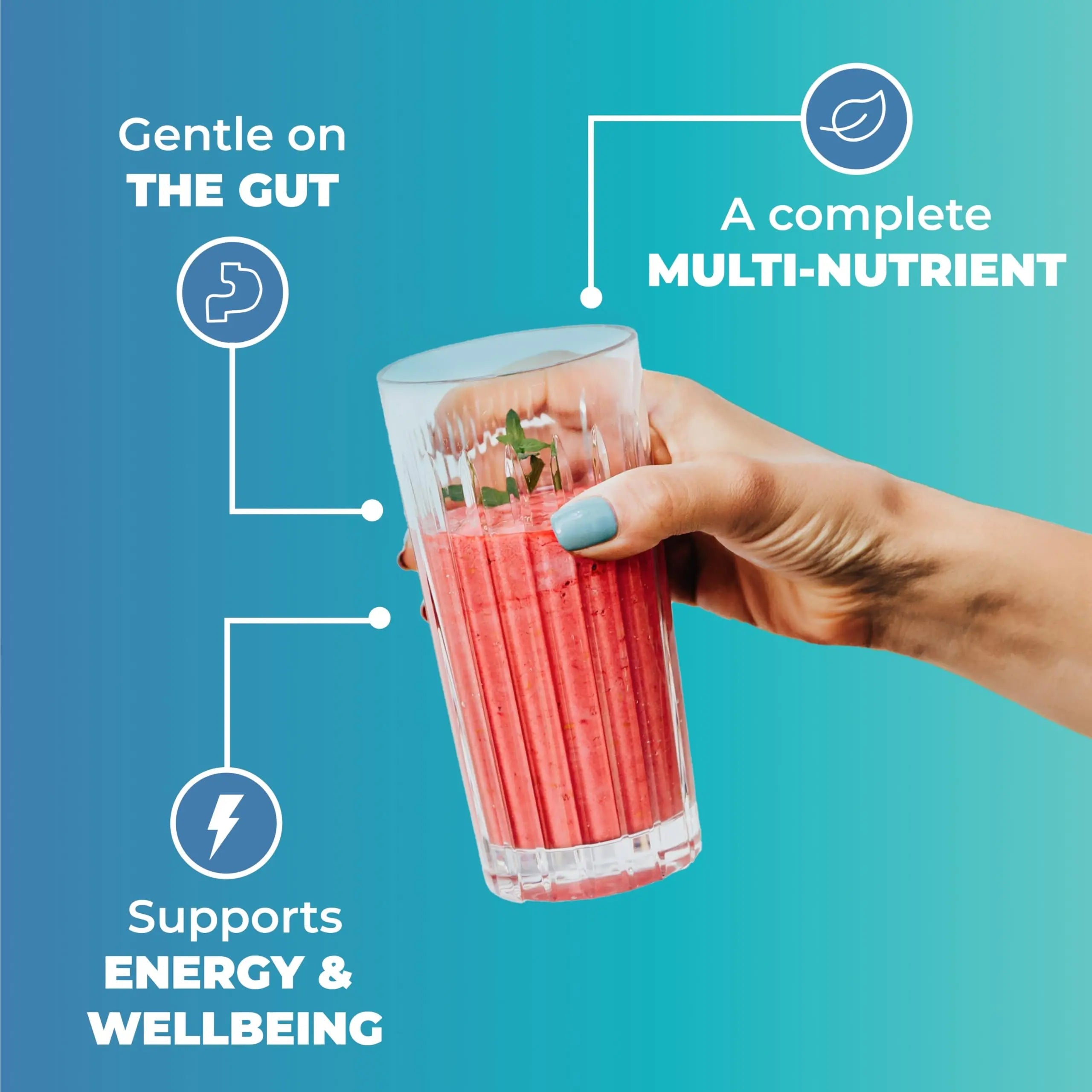 MultiAbsorb~Daily Essential, Multi-Nutrient Powder for Optimal Health, Vitamins, Minerals, Antioxidants, No Fillers or Preservatives Imix Nutrition uk supplements