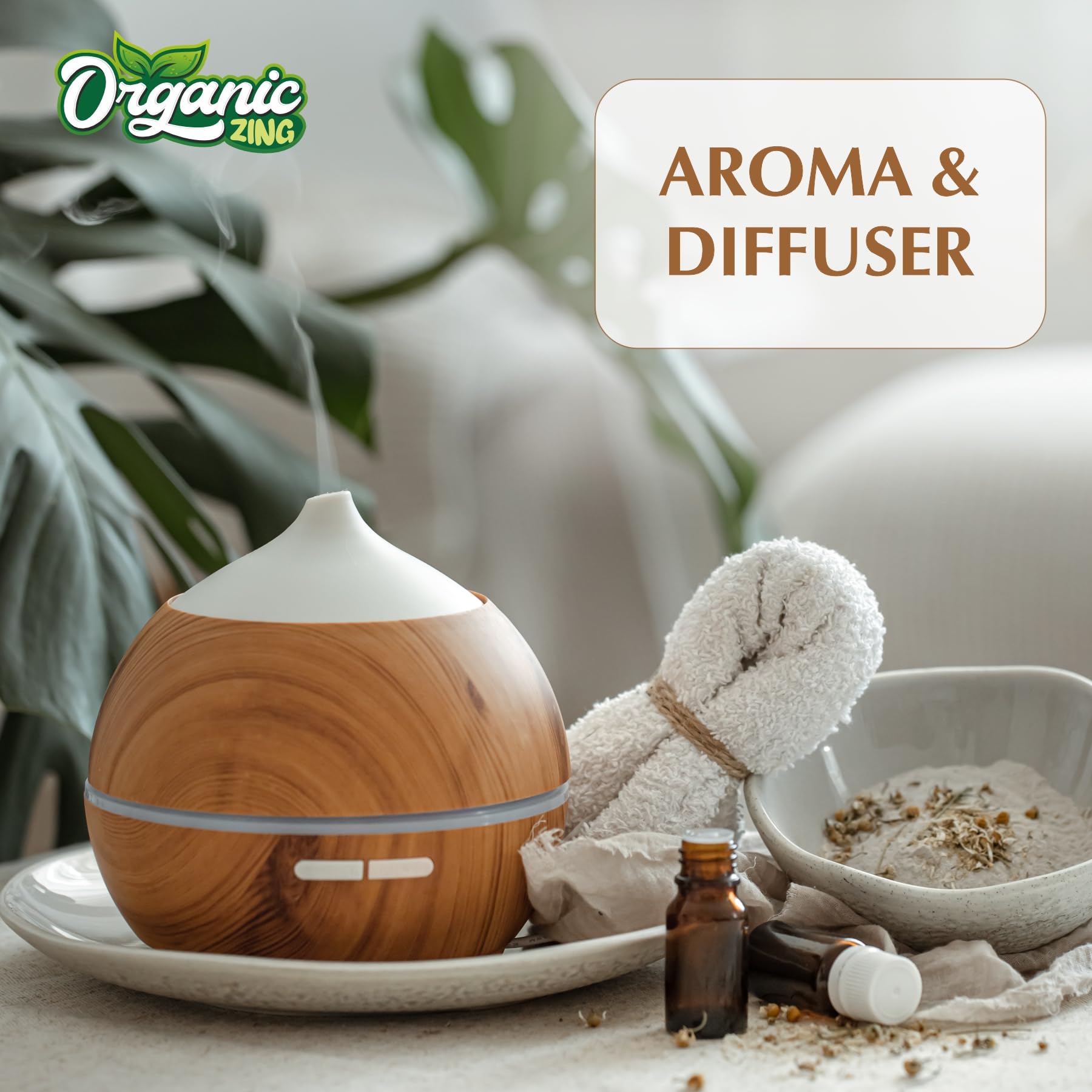 Organic Zing Cinnamon Aroma & Diffuser Oil for DIY Candle & Soap Making - Oil - 30 ml ORGANIC ZING uk supplements