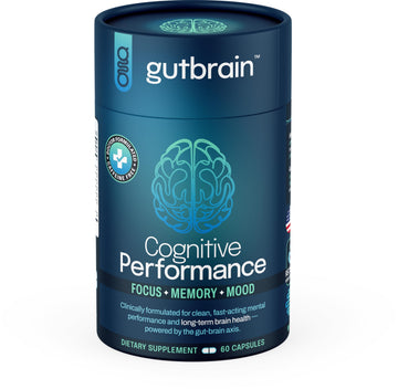 Brain Supplement for Memory and Focus with Probiotics, Advanced 2 in 1 Nootropic Brain Support for Mental Clarity, Caffeine Free Doctor Formulated Supplement, 60 Capsules Purity Labs uk supplements