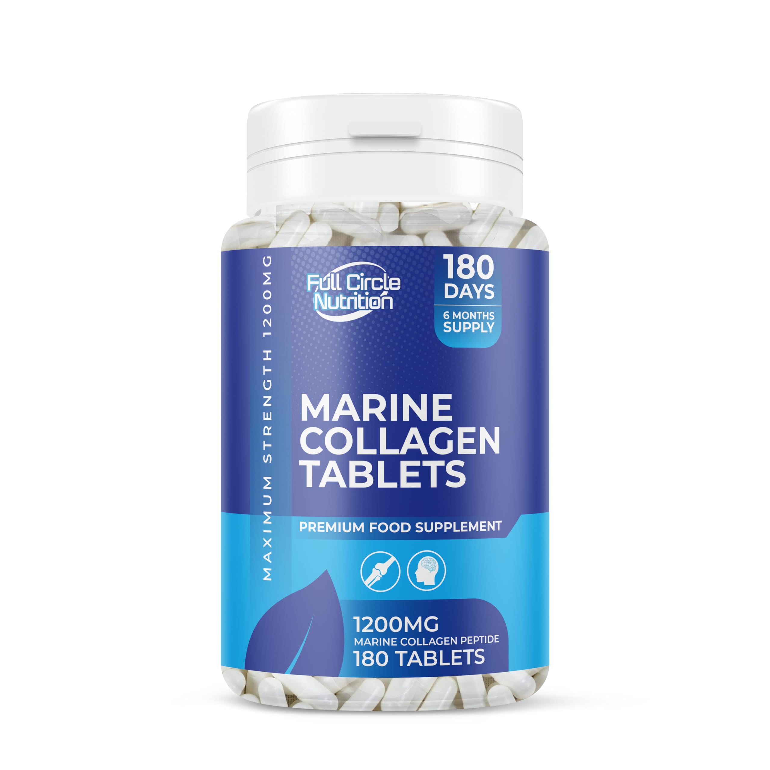 Marine Collagen Tablets 1200MG - 2400MG - 180 Days Supply Generic uk supplements