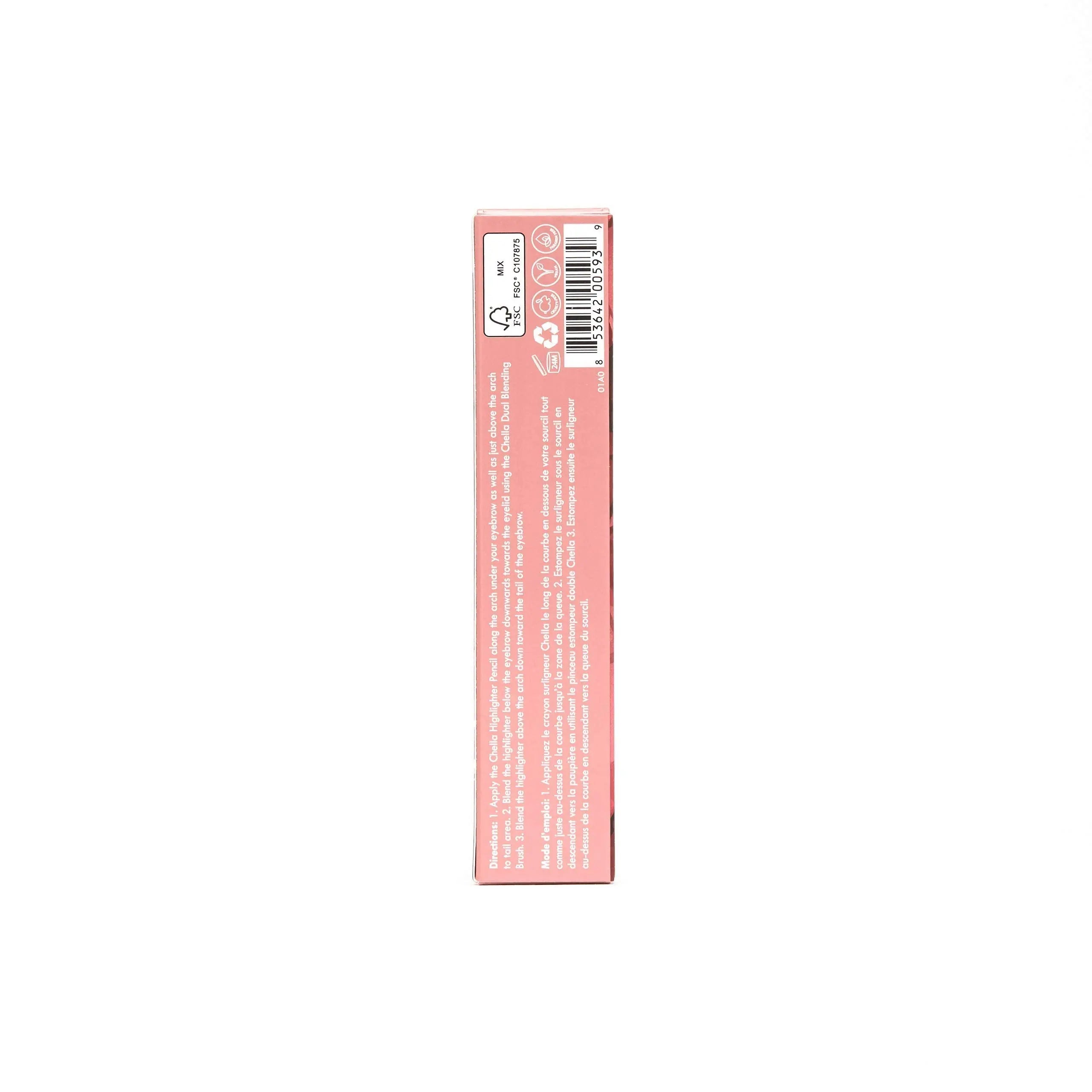 Chella Highlighter Makeup Pencil - Vegan, Cruelty Free, Paraben Free, Gluten Free - Use as a Highlighter, Concealer and Under Eye Liner (Light Matte) Chella uk supplements